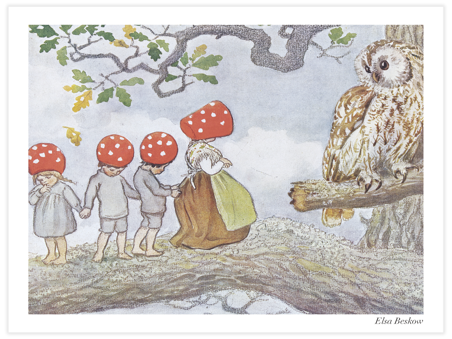 Bild på Tomtebobarnen - Hos ugglemor i eken