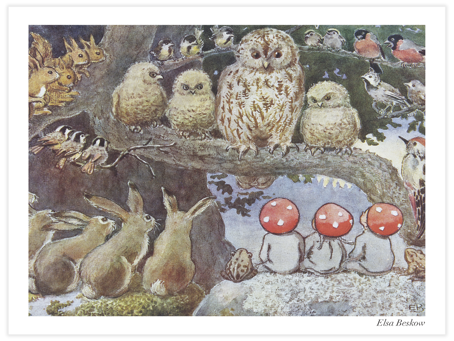 Bild på Tomtebobarnen - Ugglemor lär om skogen