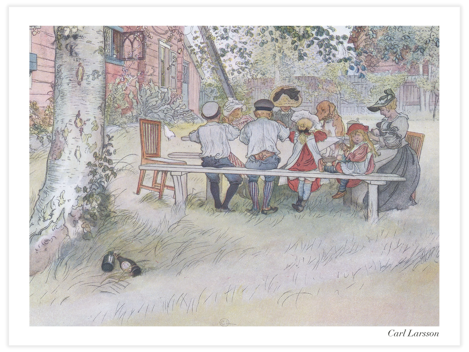 Bild på Ett Hem - Frukost under stora björken