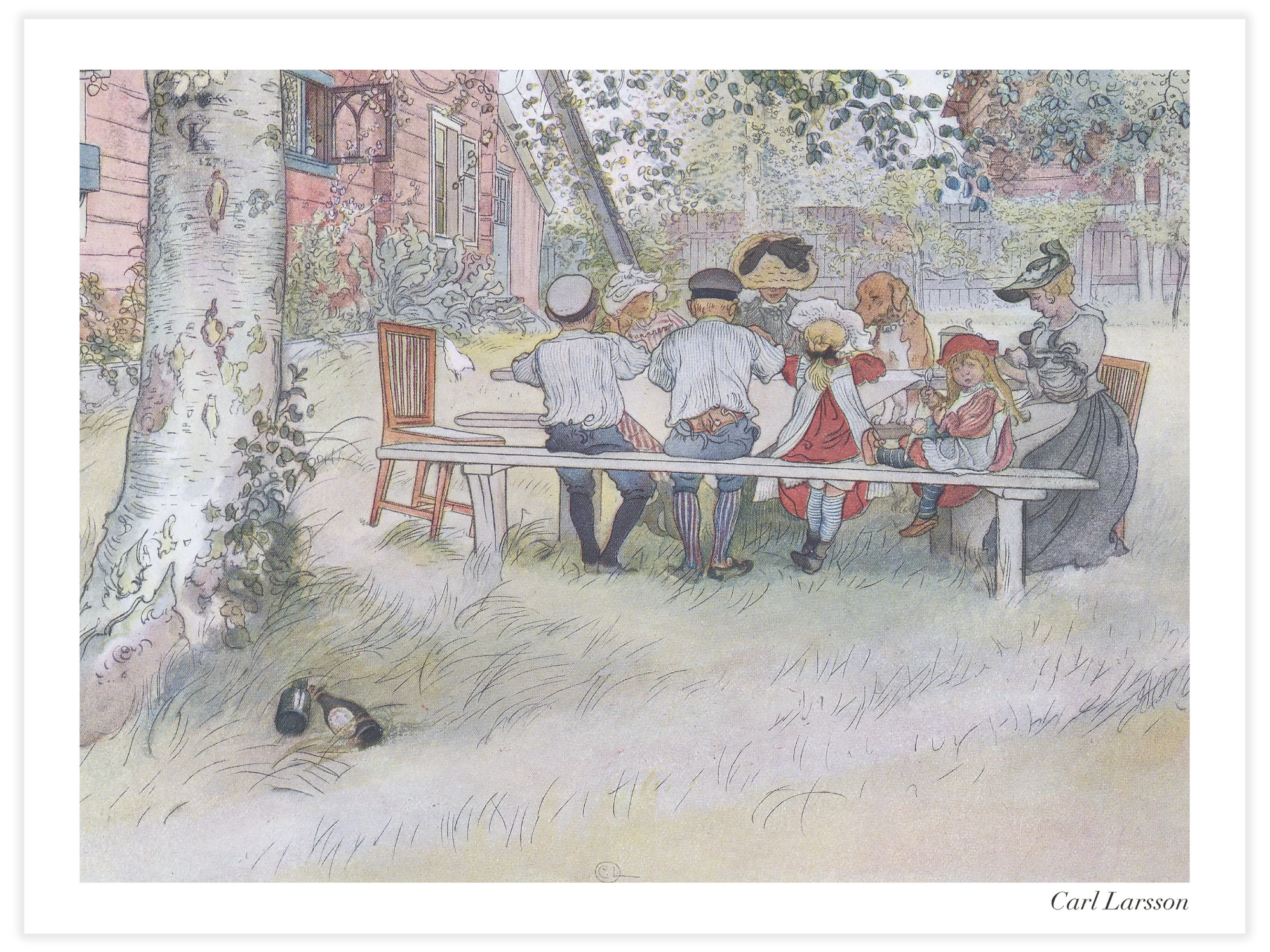 Bild på Ett Hem - Frukost under stora björken