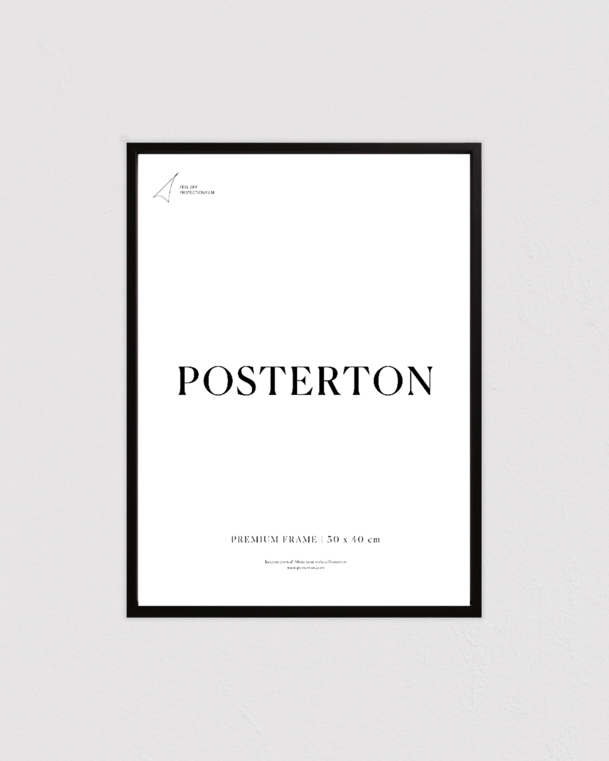 Bild på Black wooden frame