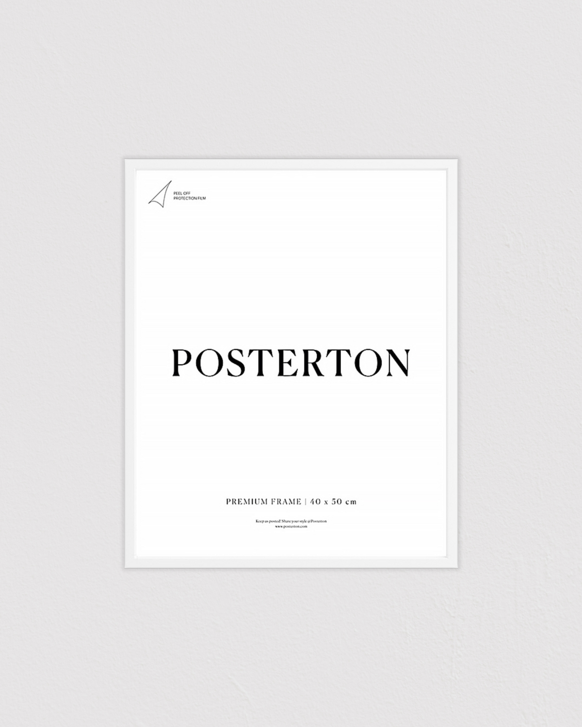 Bild på White wooden frame