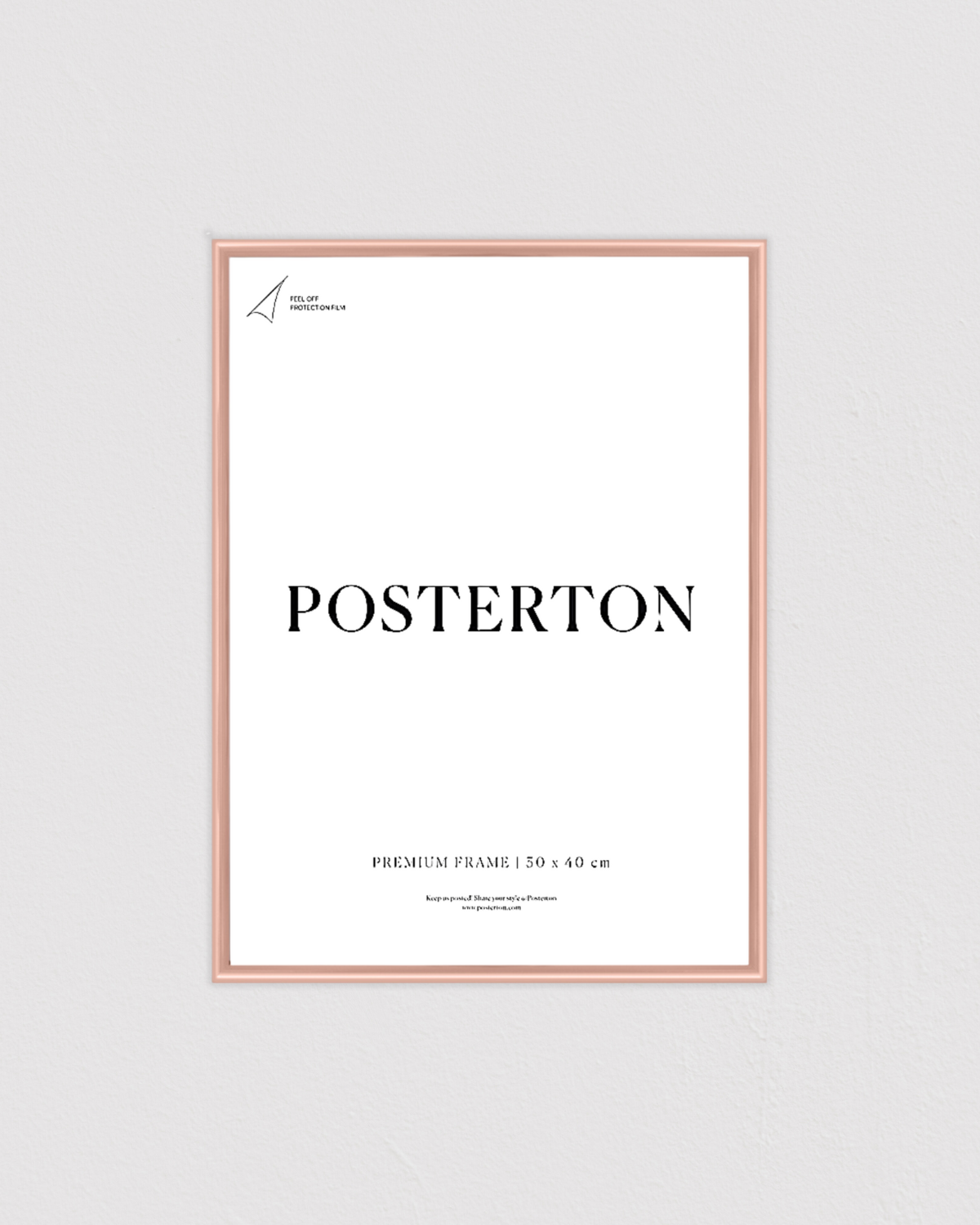 Bild på Copper effect metal frame