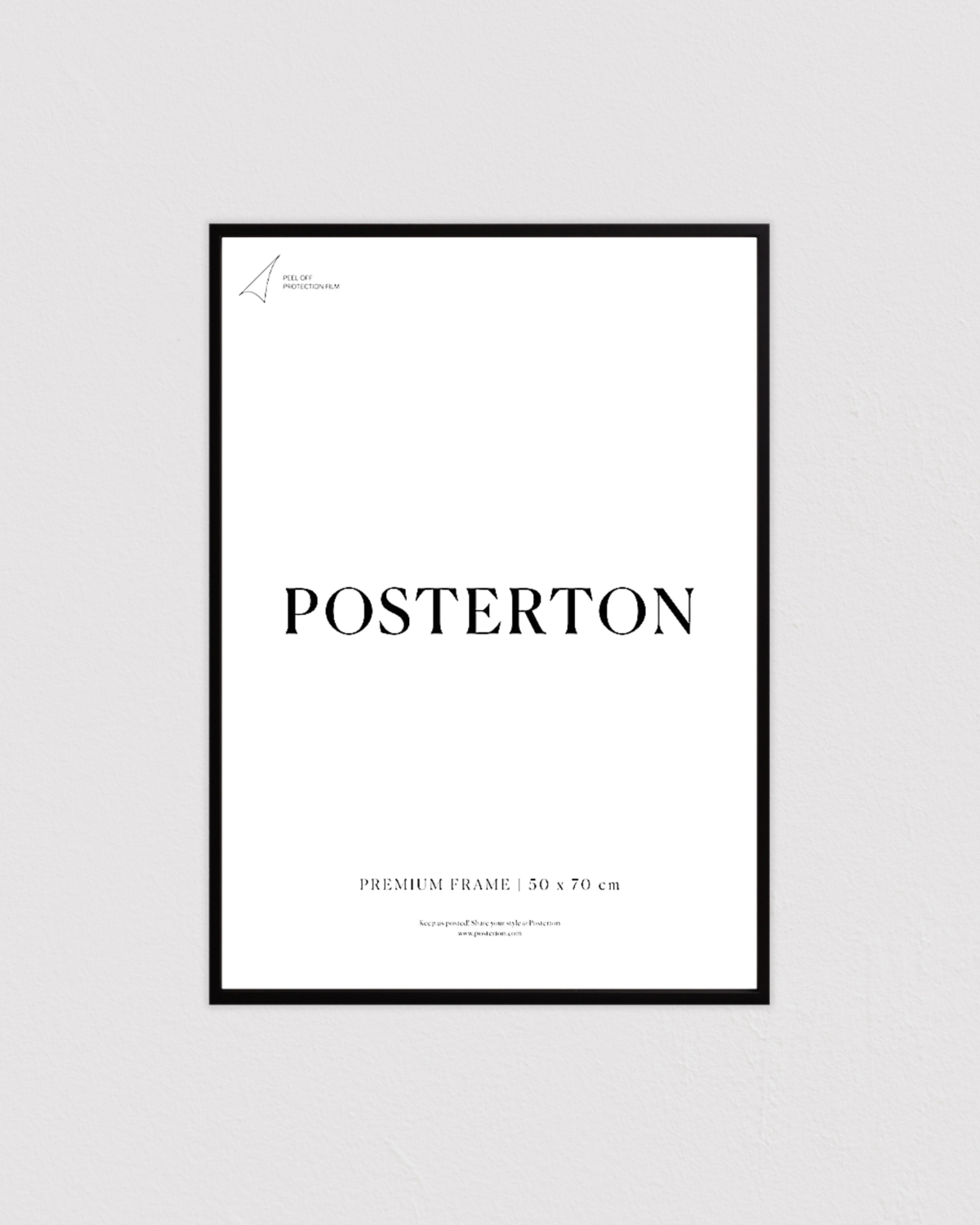 Bild på Black wooden frame