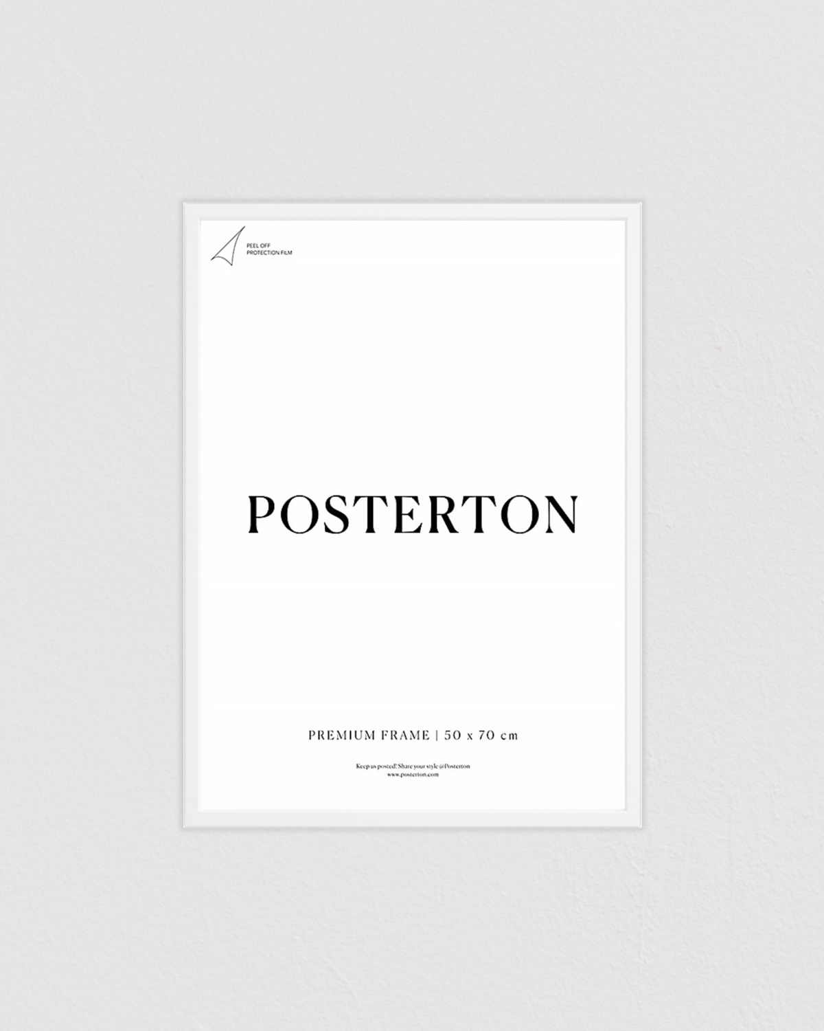 Bild på White wooden frame