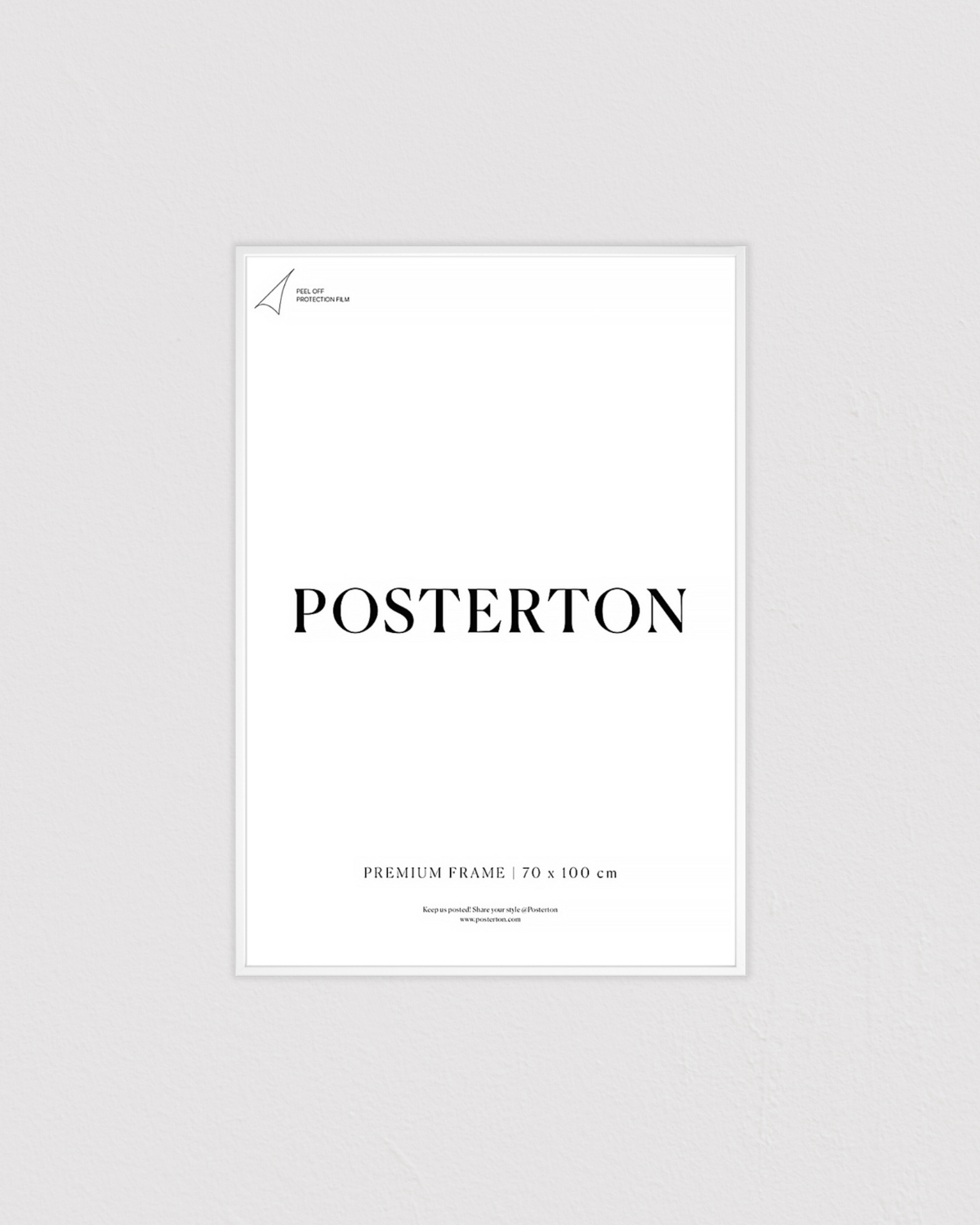 Bild på White wooden frame