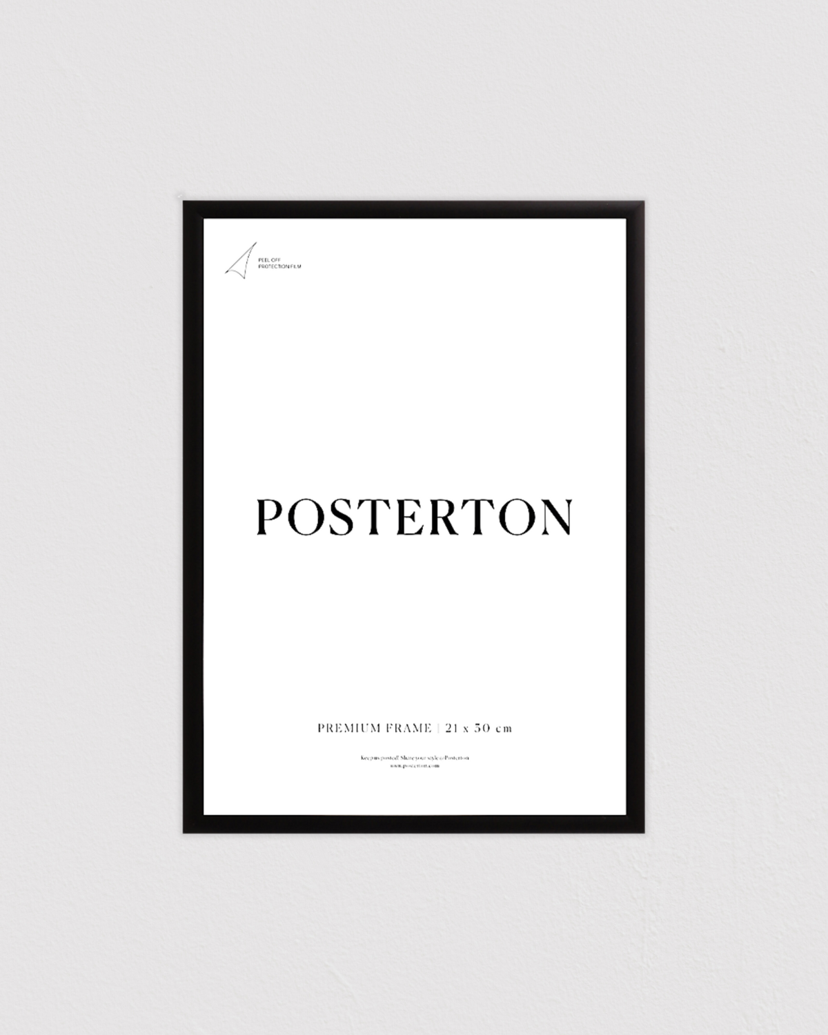 Bild på Matt black metal frame