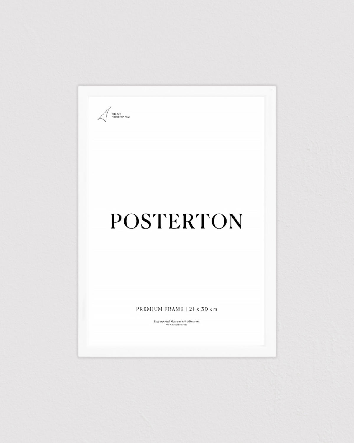 Bild på White wooden frame