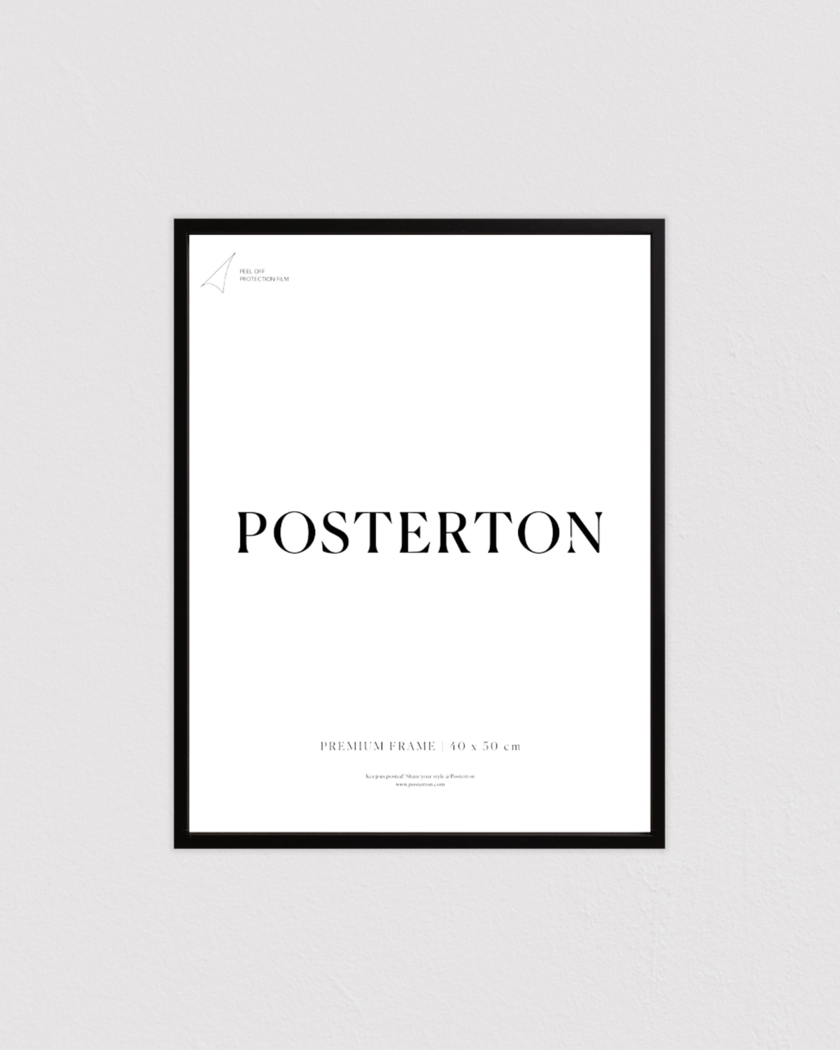 Bild på Black wooden frame