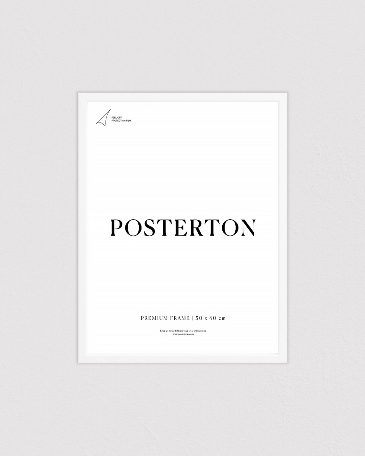 Bild på White wooden frame