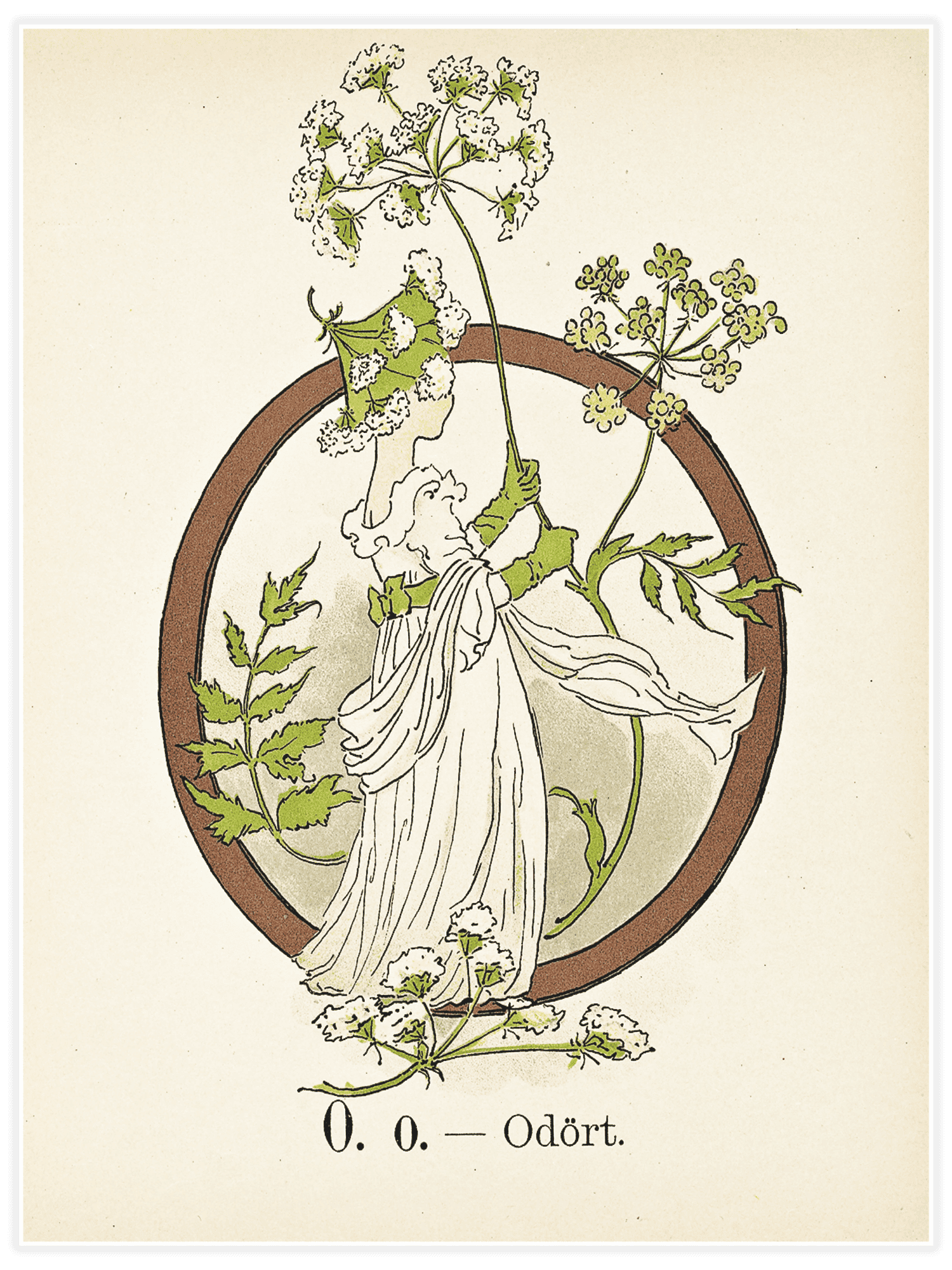 Bild på Prinsarnes blomsteralfabet - O