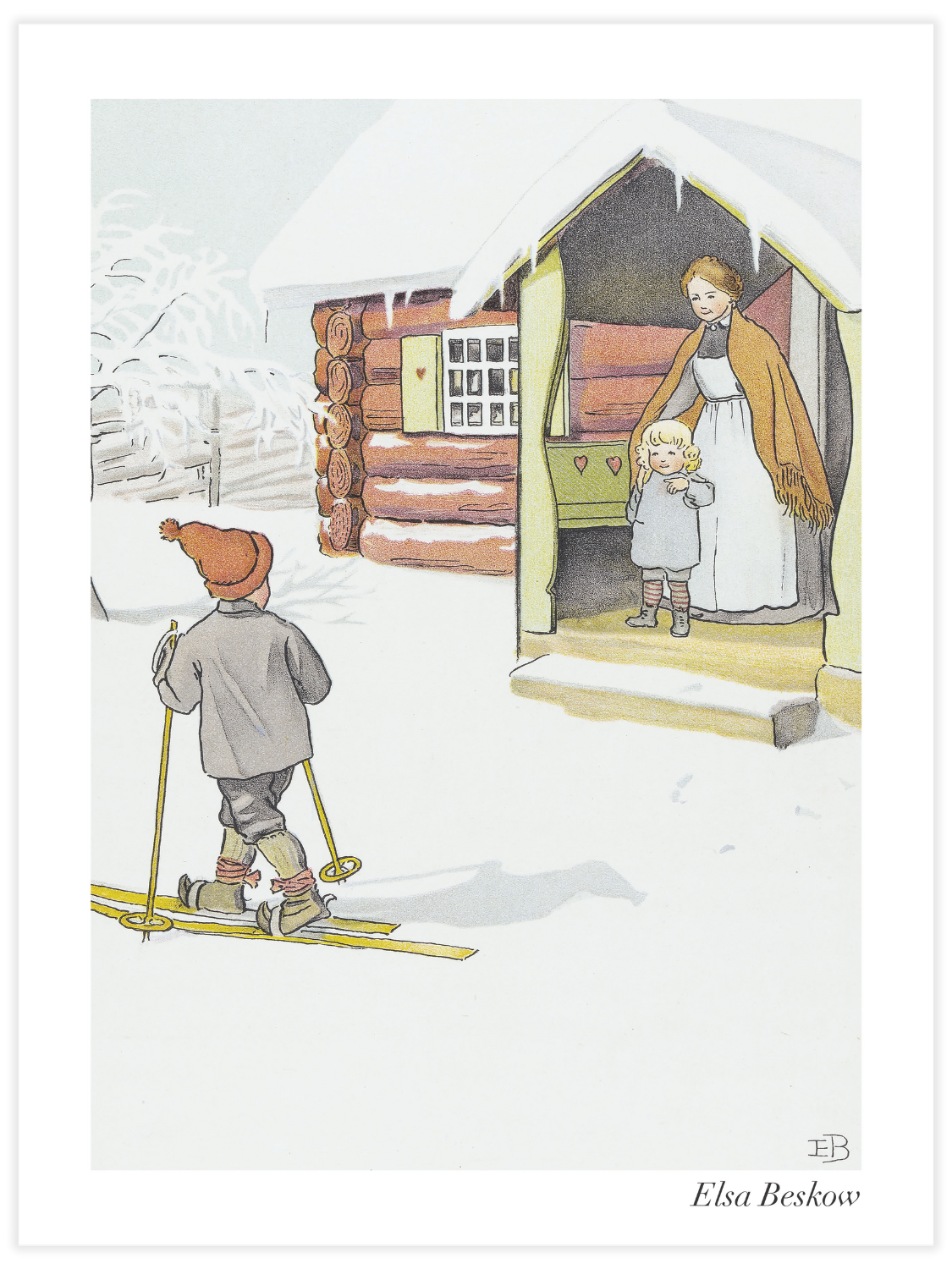 Bild på Olles Skidfärd - Till slut kom vintern