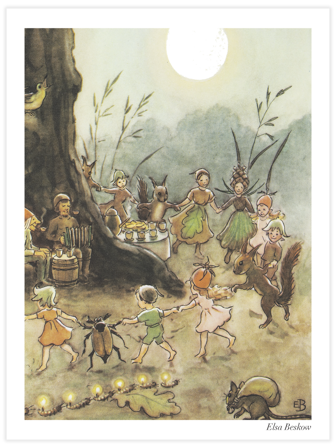 Bild på Ocke Nutta och Pillerill - Ringdans kring ekens jättefot