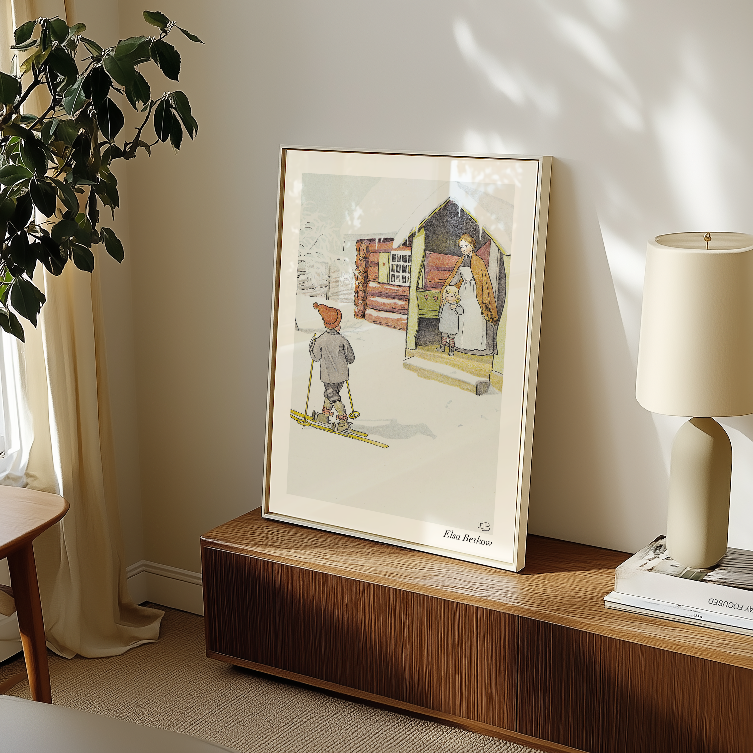 Bild på Olles Skidfärd - Till slut kom vintern