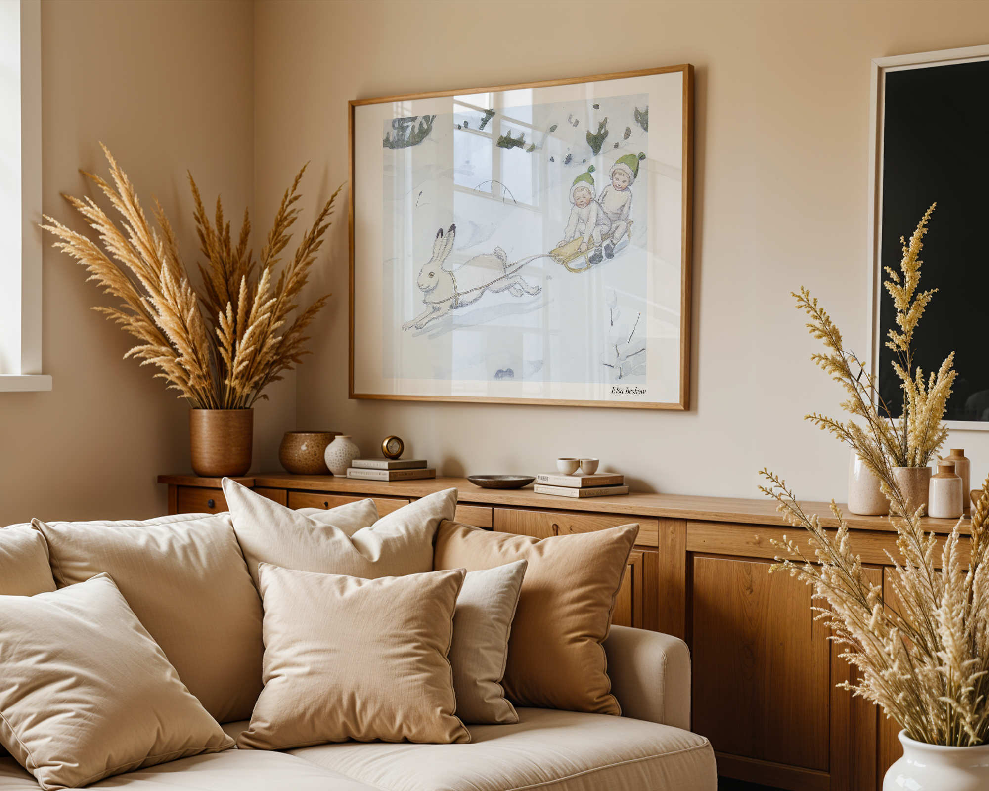 Bild på Tomtebobarnen - Tomtebobarnen, lilla haren och kälken