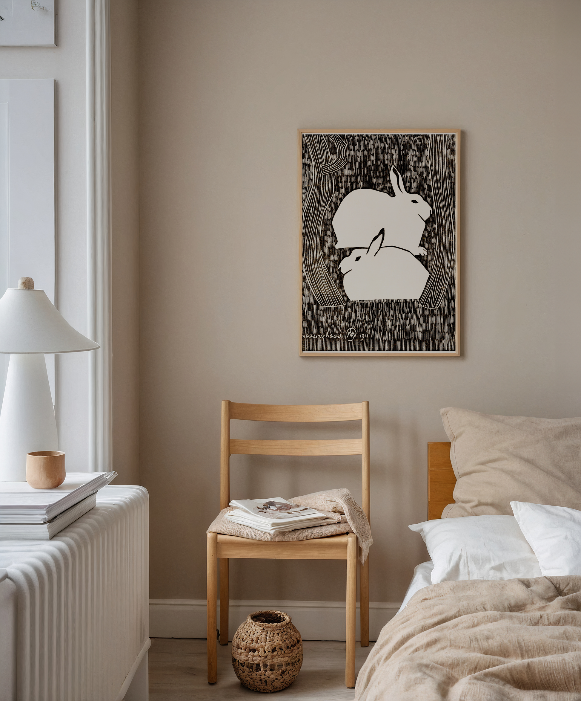 Bild på Twee sneeuwhazen