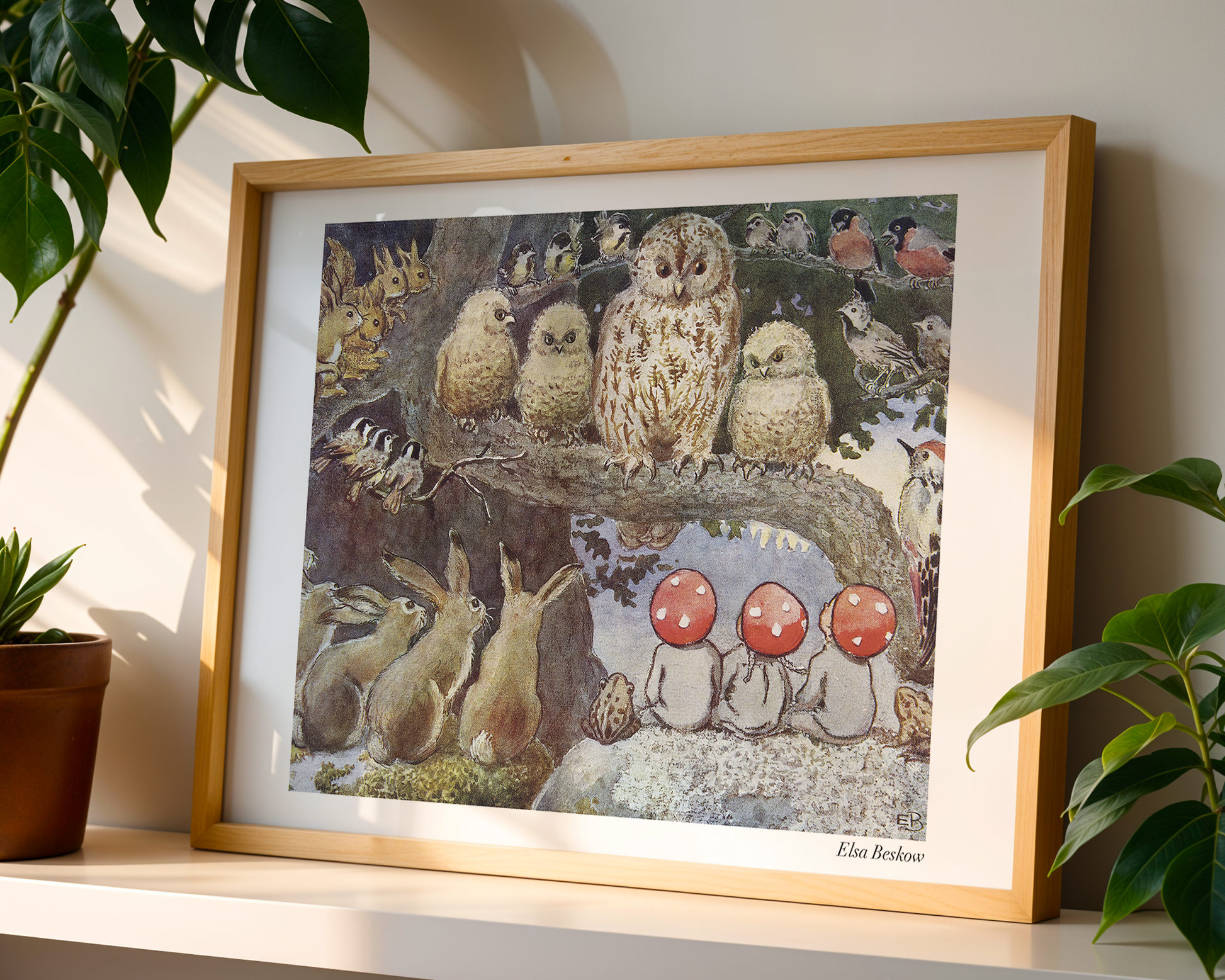 Bild på Tomtebobarnen - Ugglemor lär om skogen