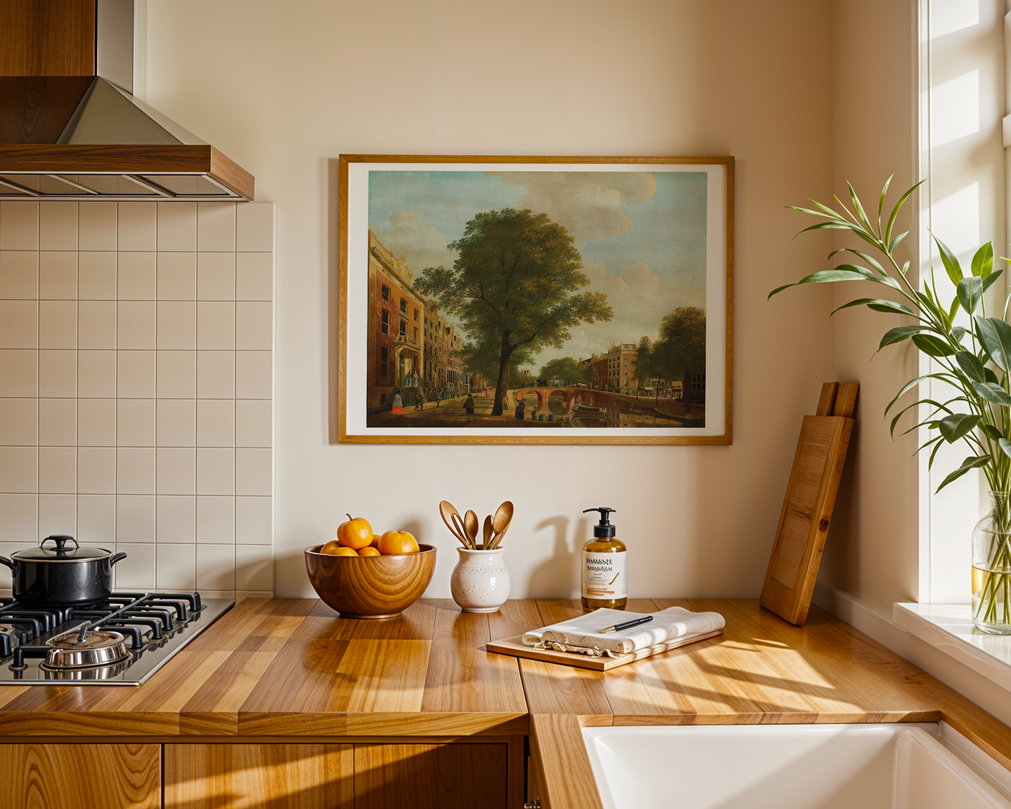 Bild på View of the Herengracht near the Leidsestraat Amsterdam