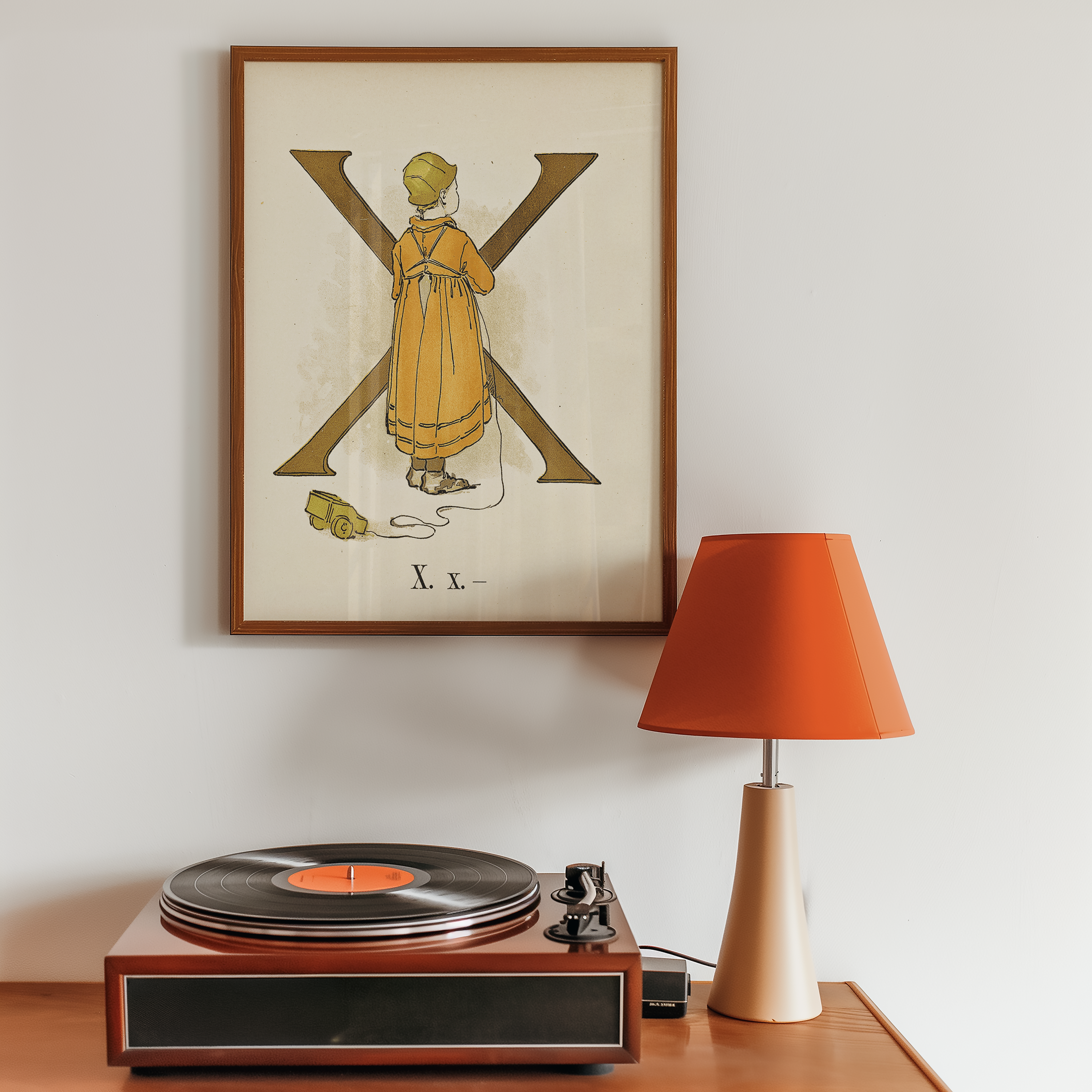 Bild på Prinsarnes blomsteralfabet - X