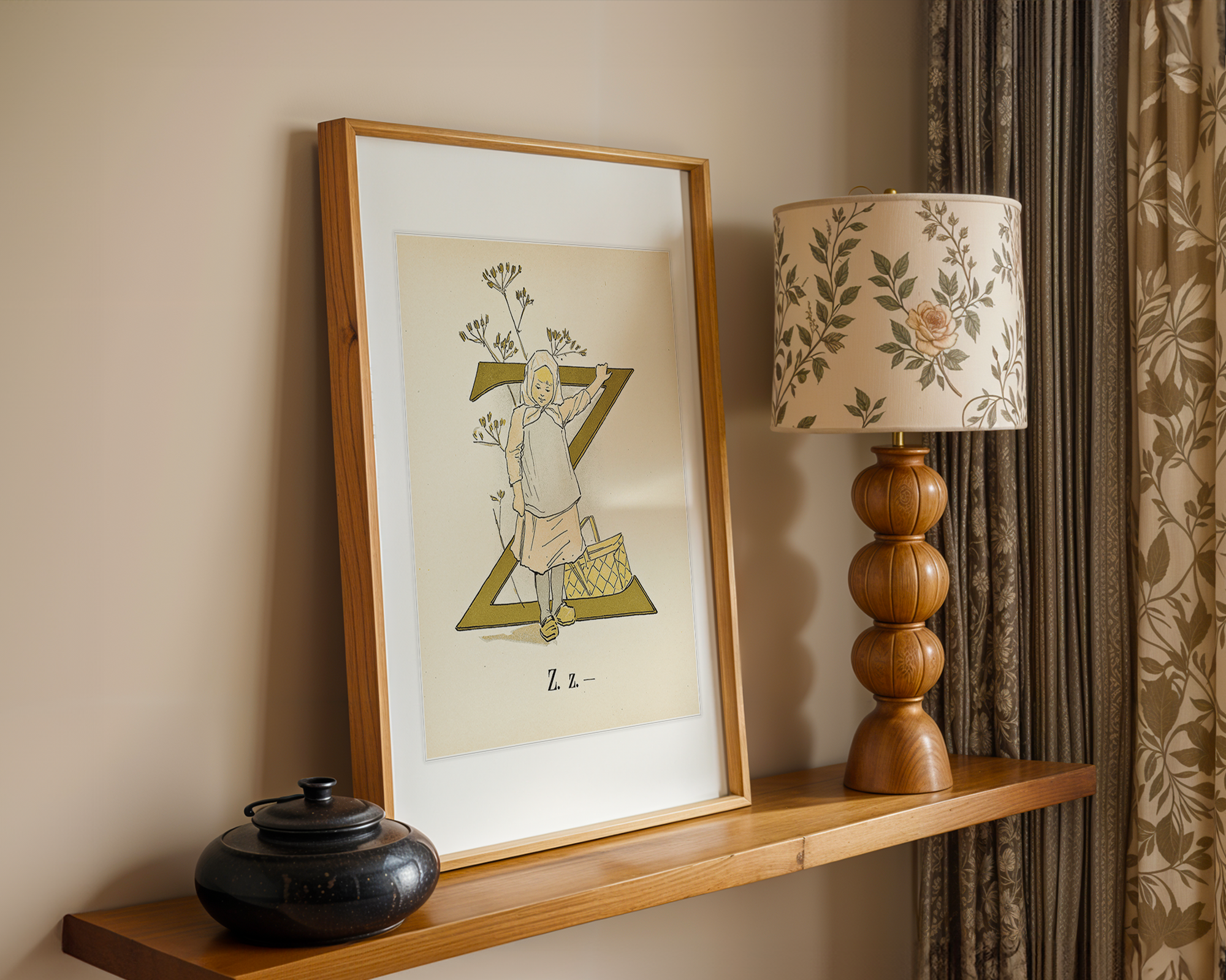 Bild på Prinsarnes blomsteralfabet - Z