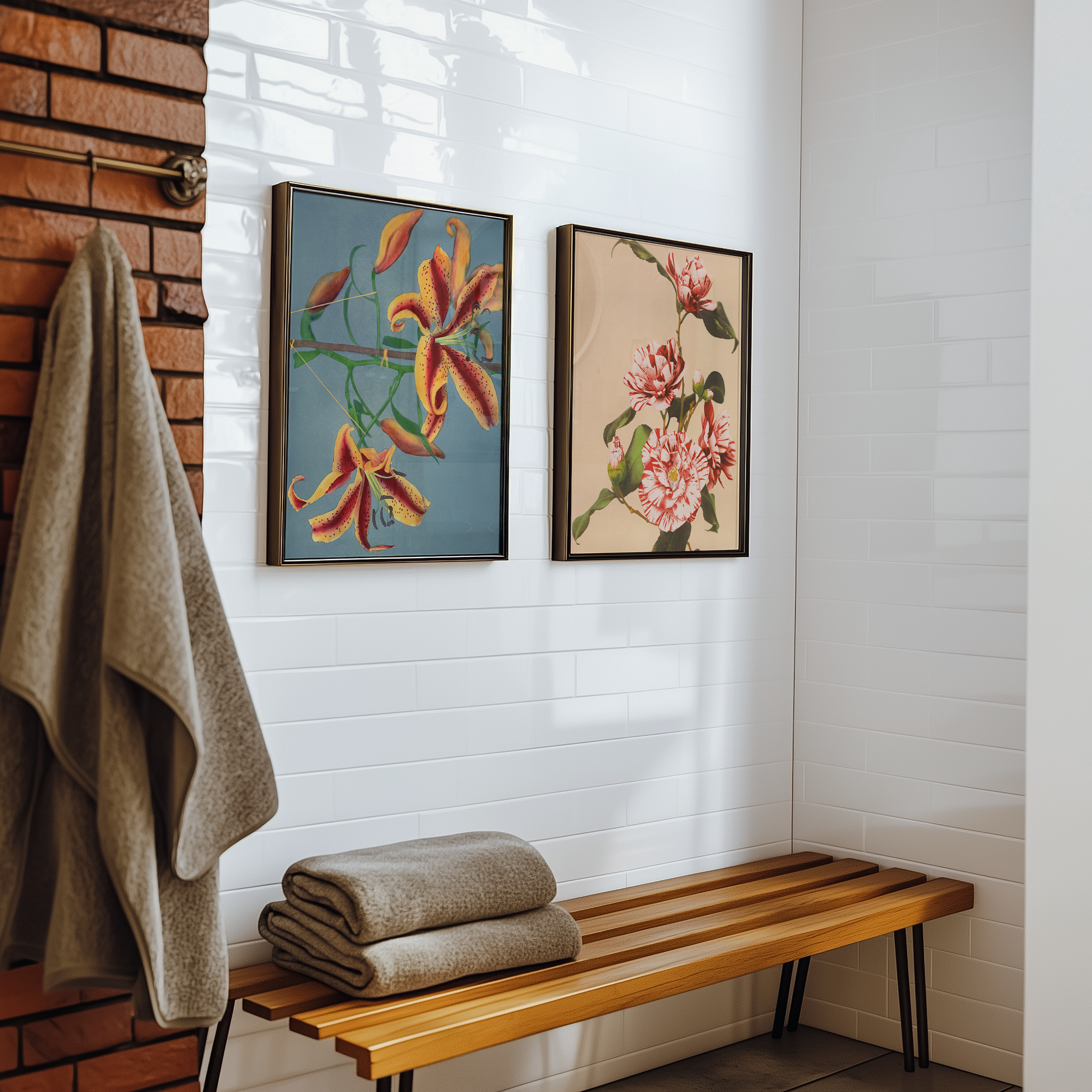 Bild på Striped Camellias