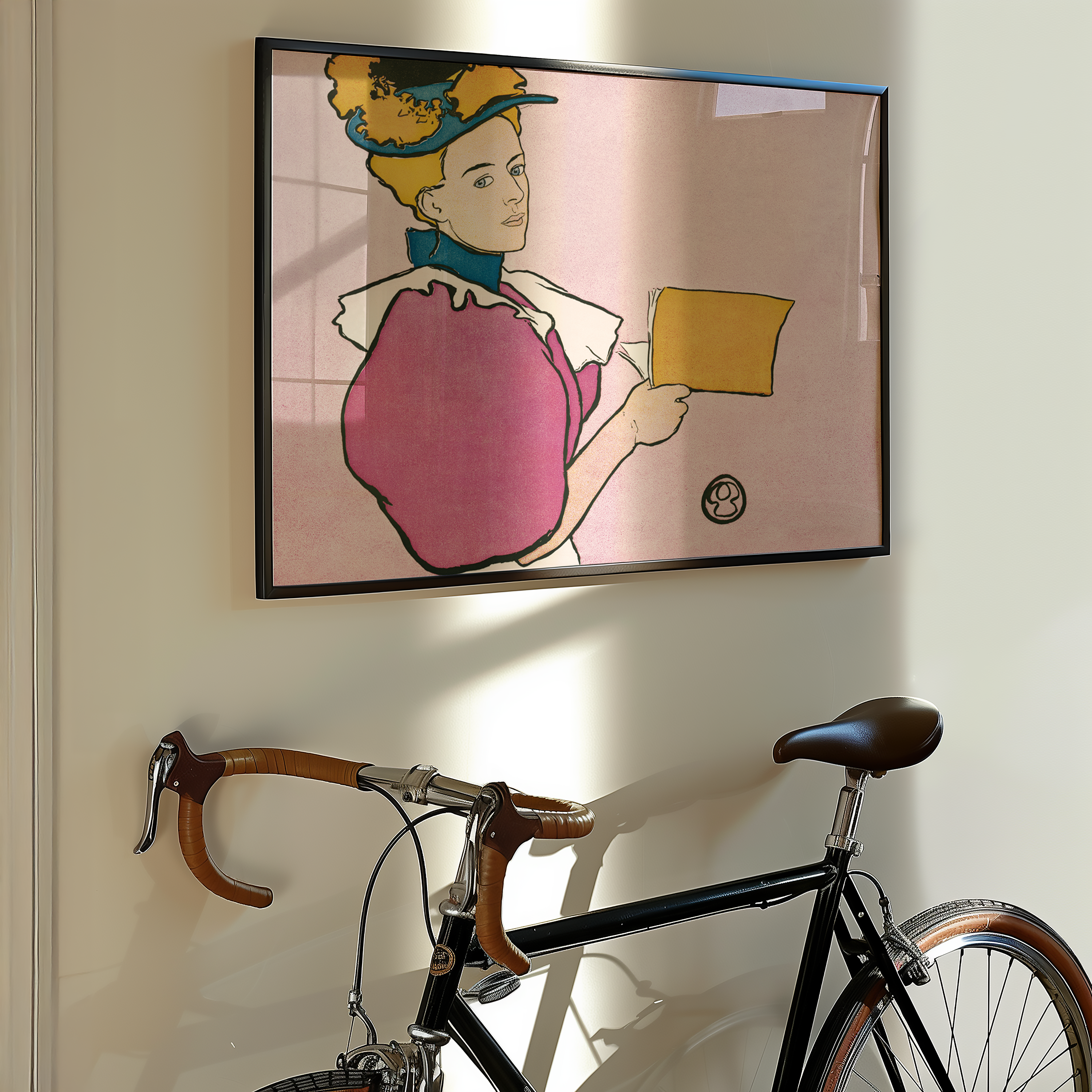 Bild på Woman holding book