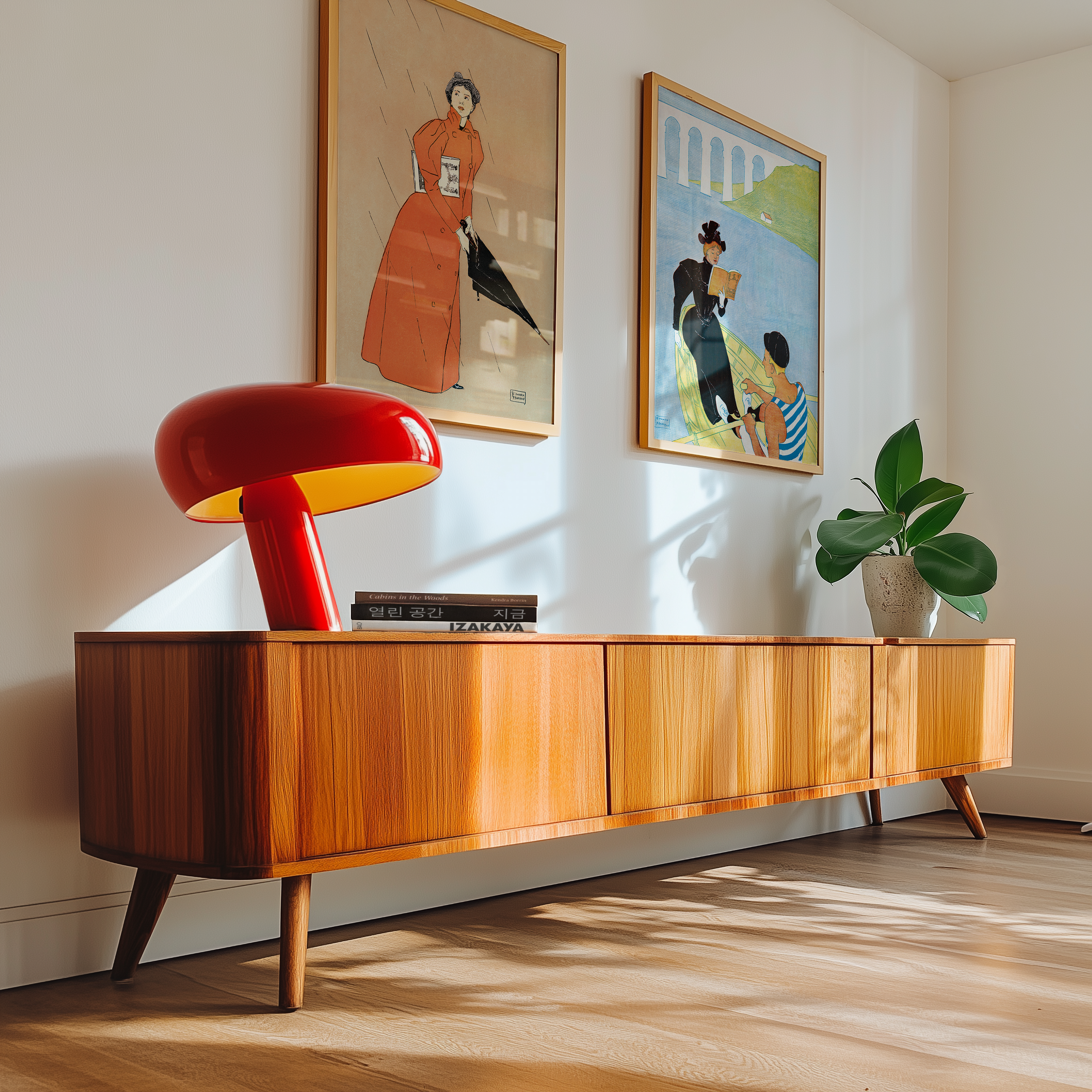 Vintage posters by Edward Penfield vardagsrum