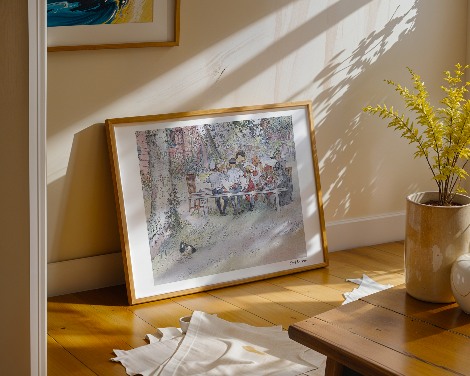 Bild på Ett Hem - Frukost under stora björken