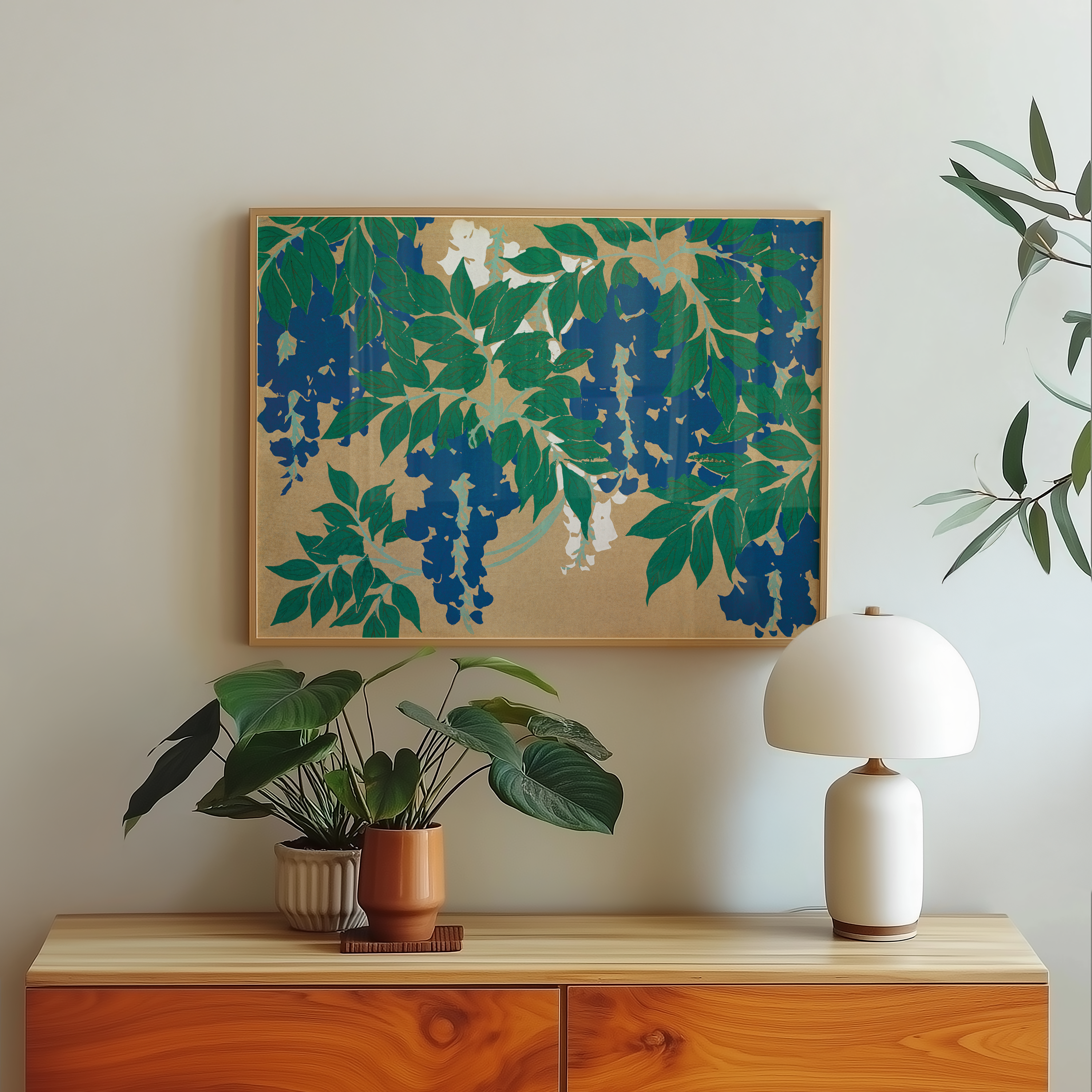 Wisteria from Momoyogusa