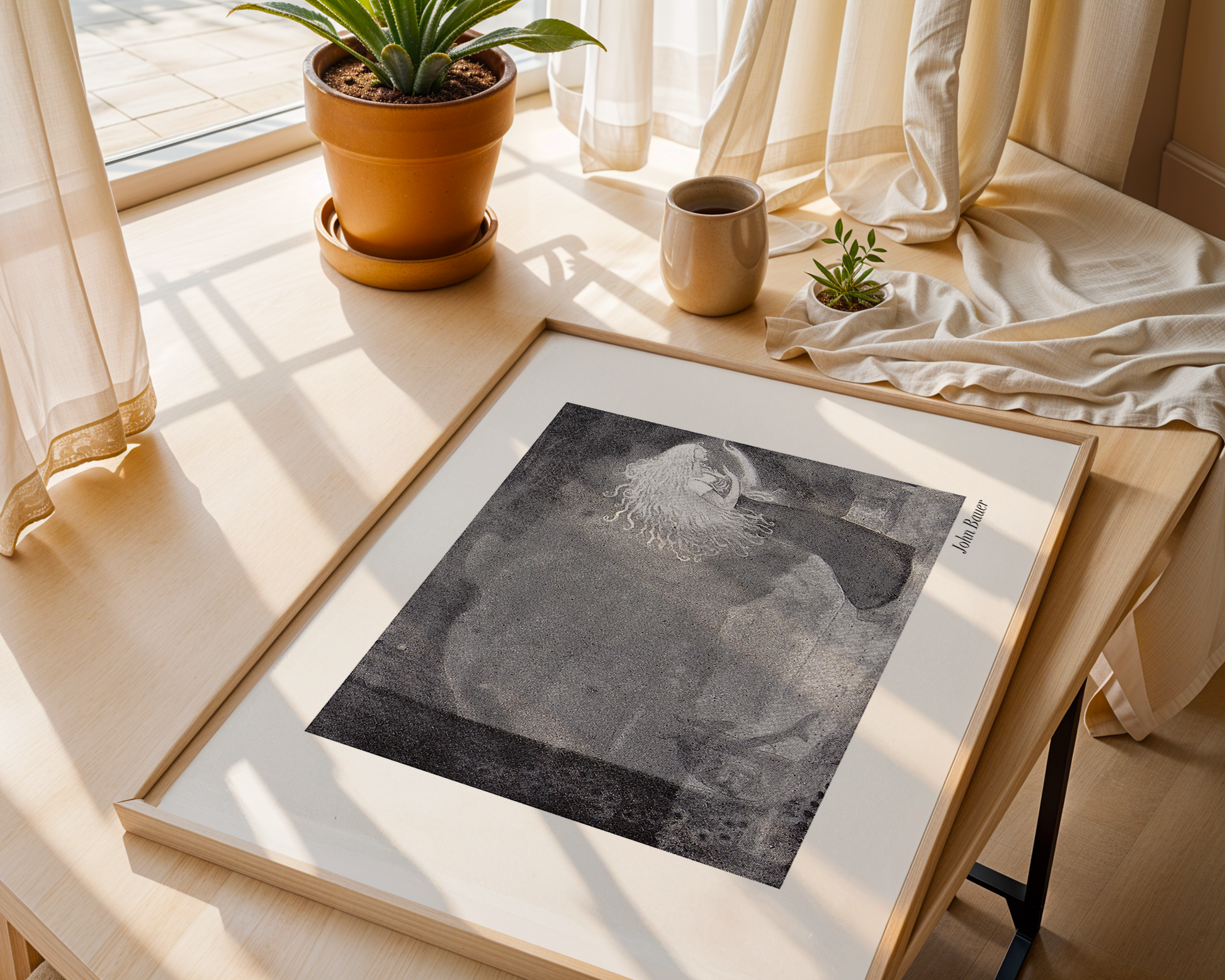 Bild på Minnesutställningar - illustration i fågel blås vingpenna