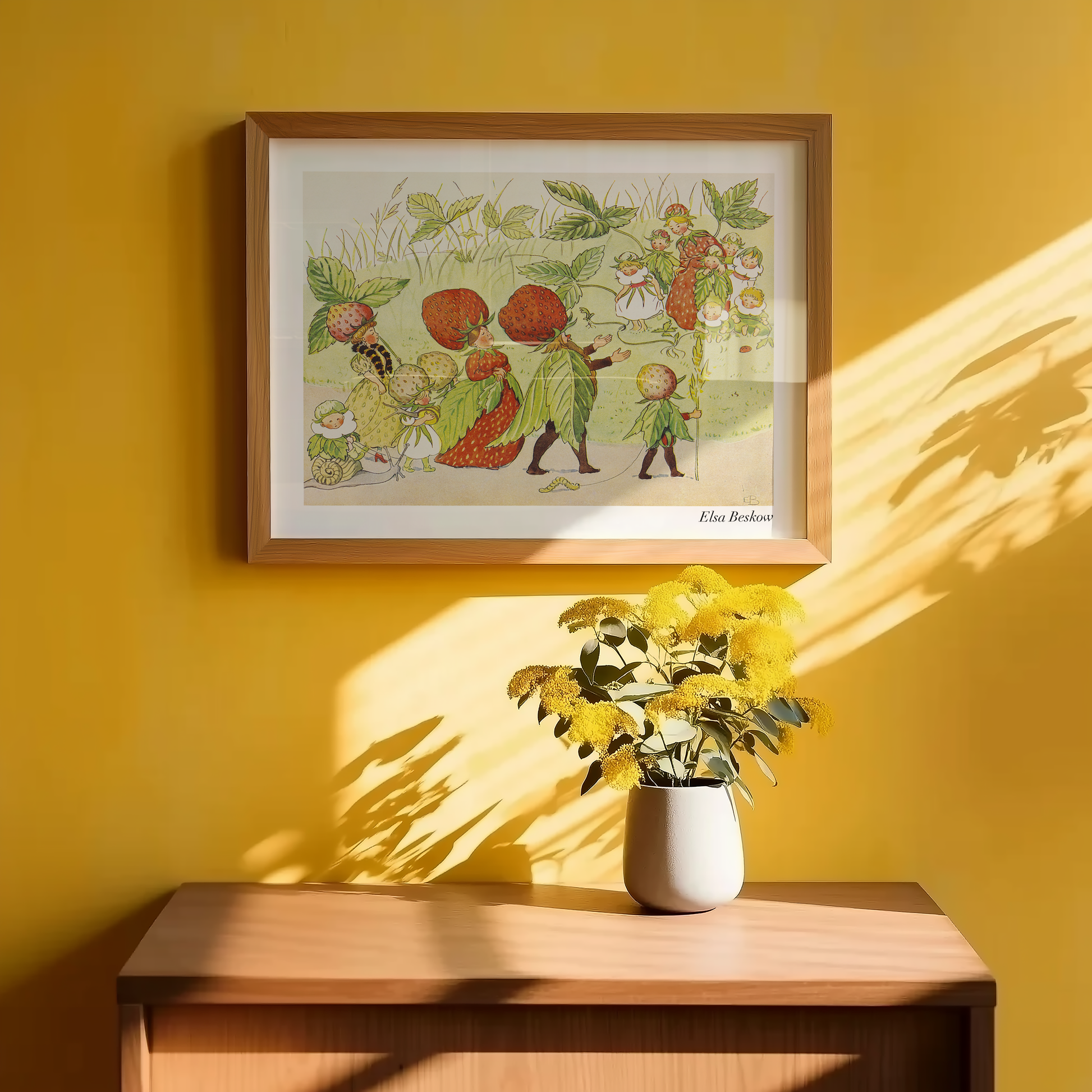 Bild på Lasse-liten i Trädgården - Jordgubbarnas vaggvisa