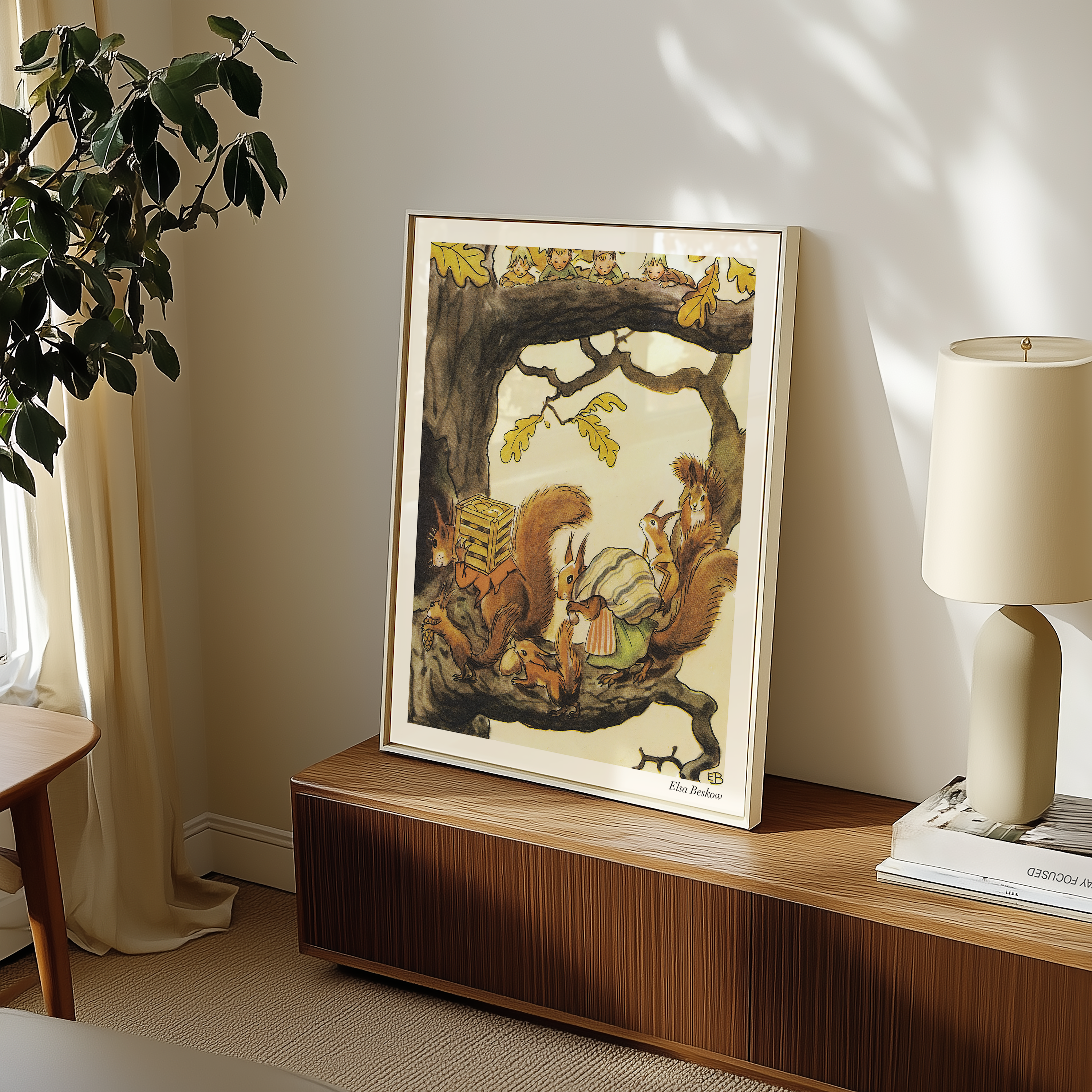 Bild på Ocke Nutta och Pillerill - Kurre Svans i eken