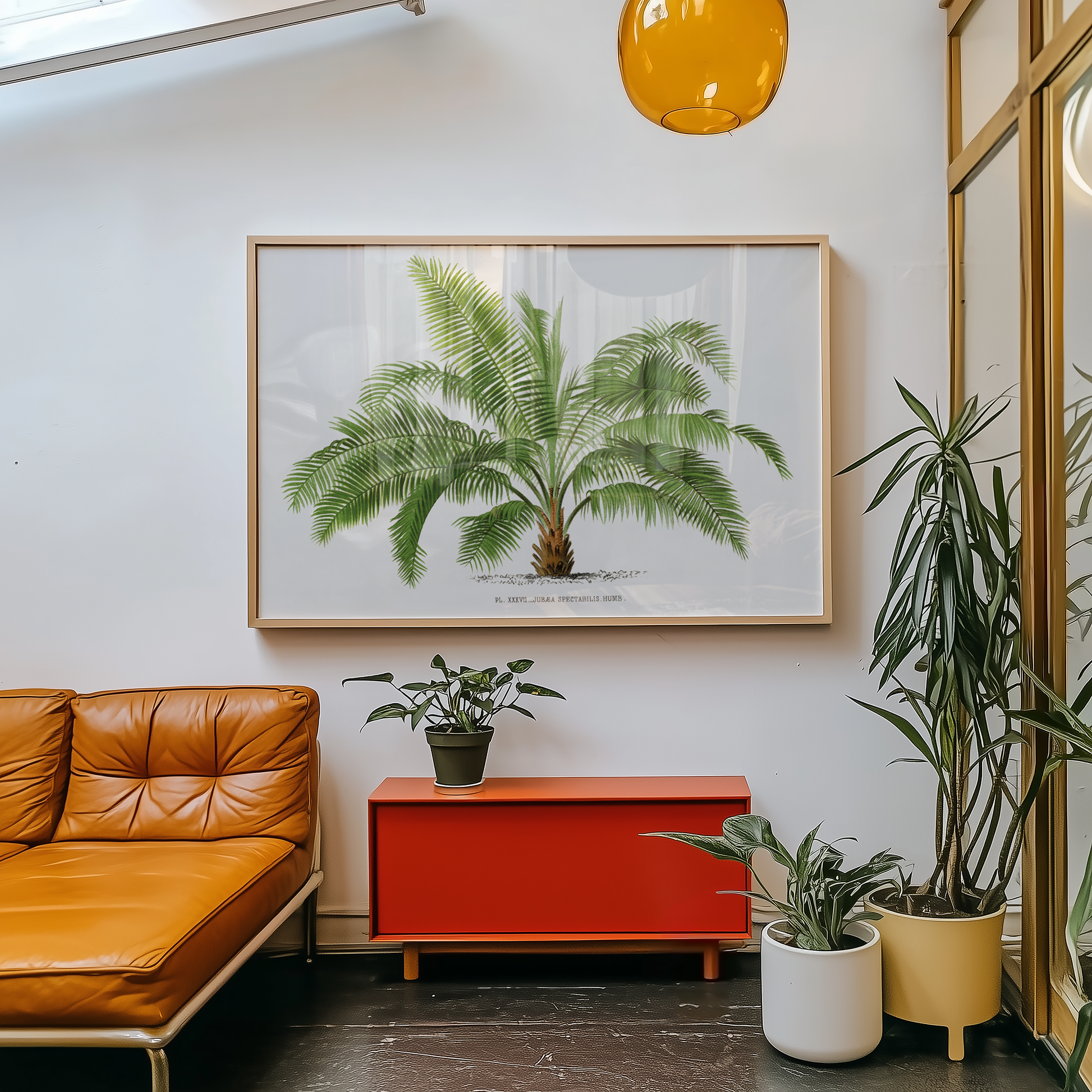 Bild på Vintage palm tree illustration No.2