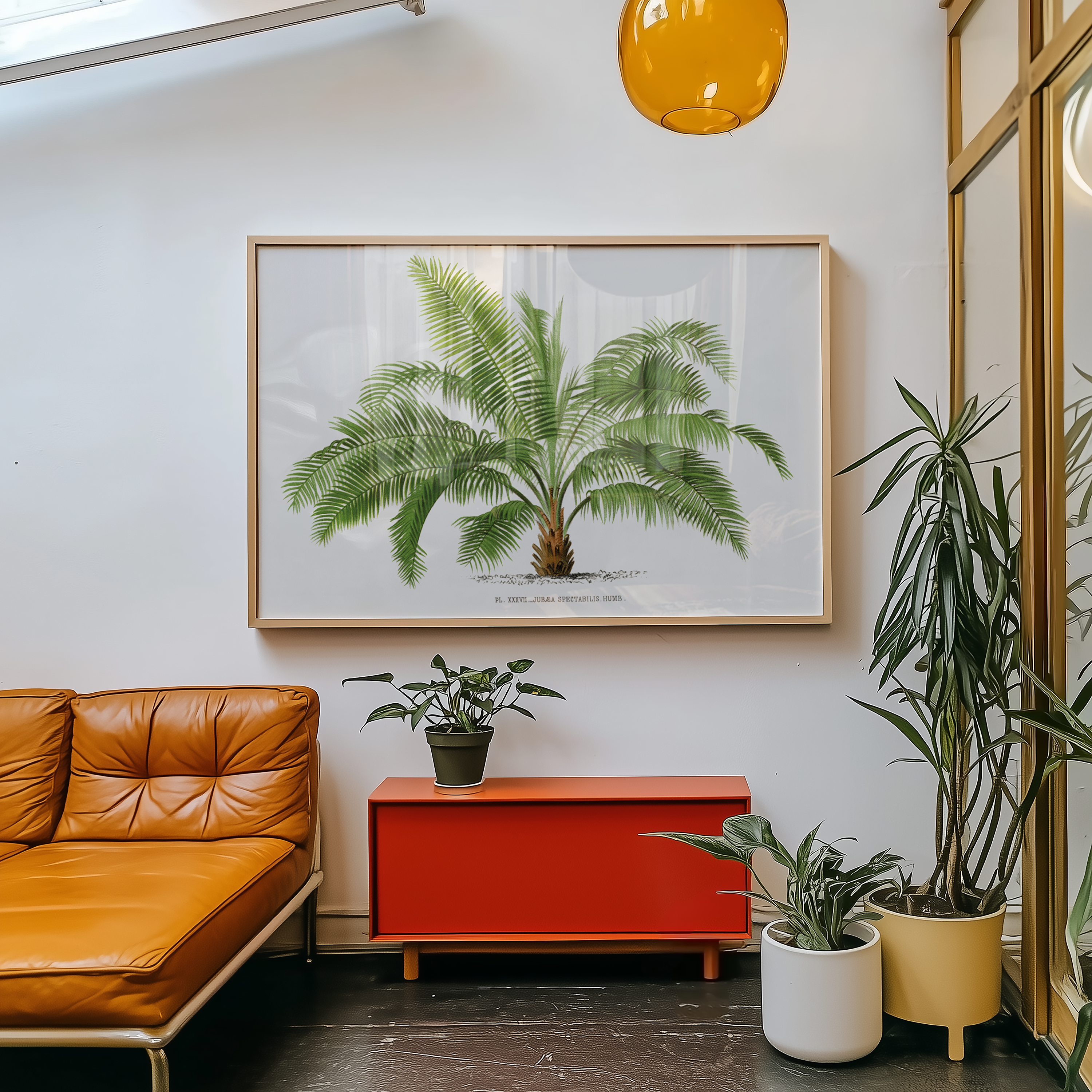 Bild på Vintage palm tree illustration No.2