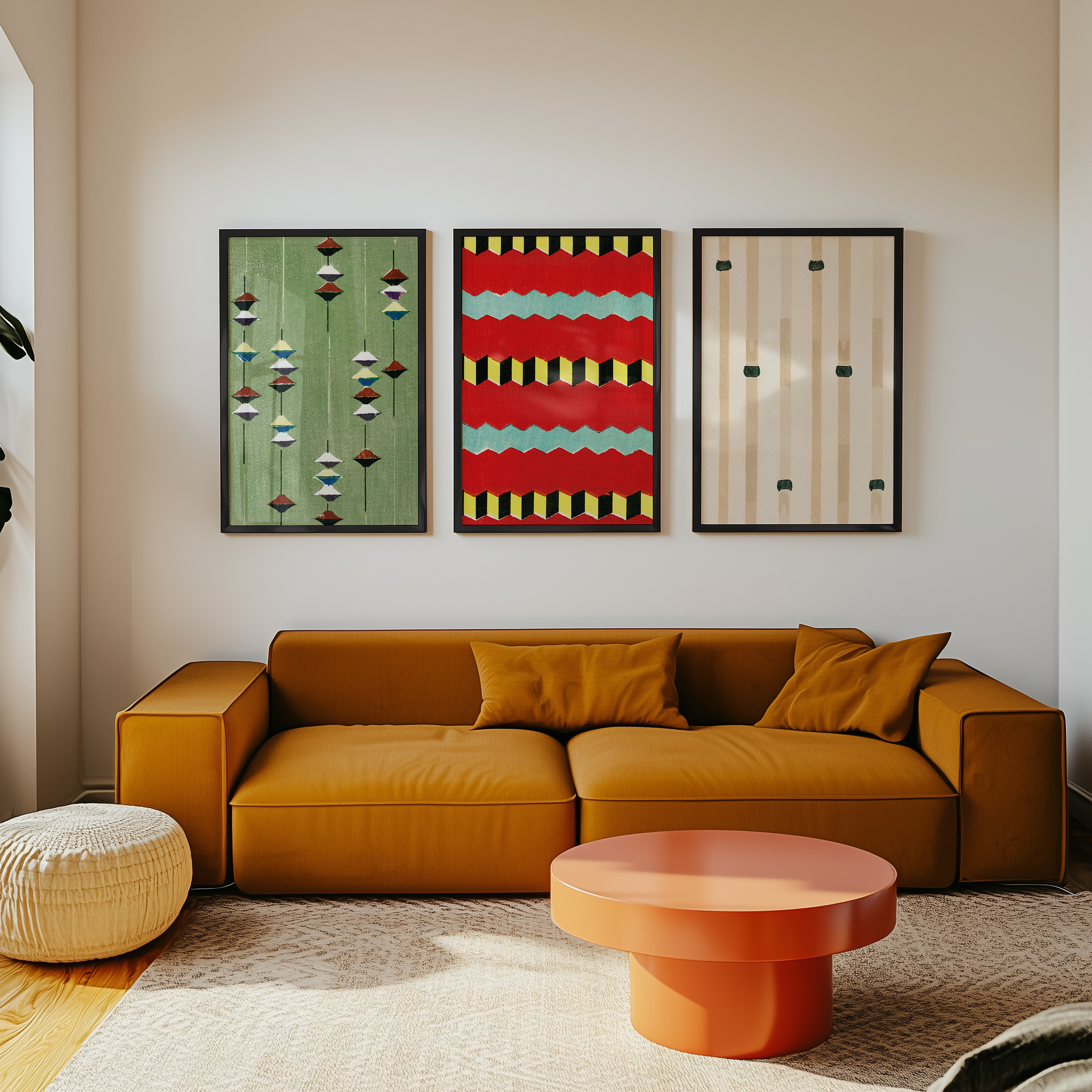 Bild på Vintage woodblock 1