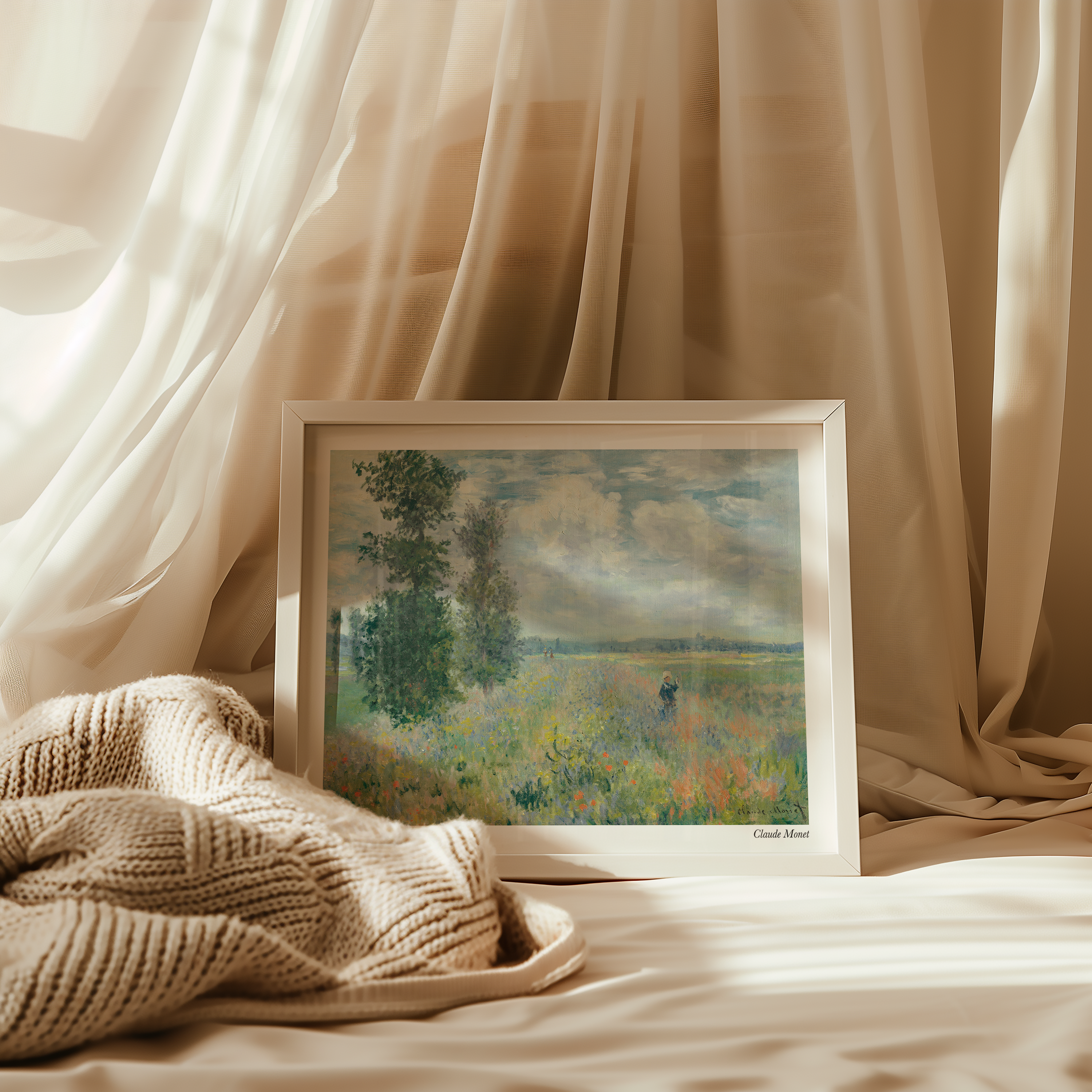 Bild på Poppy Fields near Argenteuil