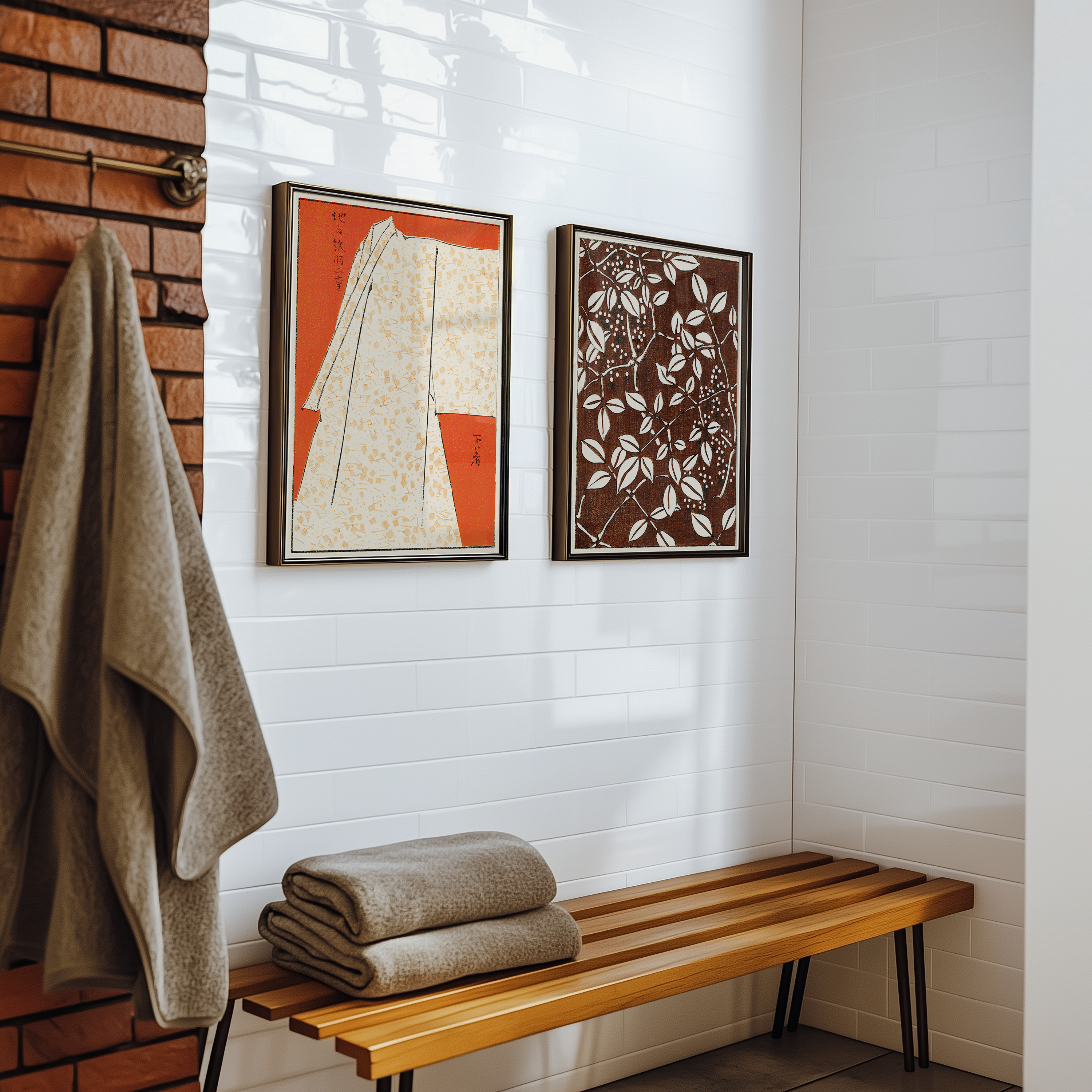 Japanese robe illustration