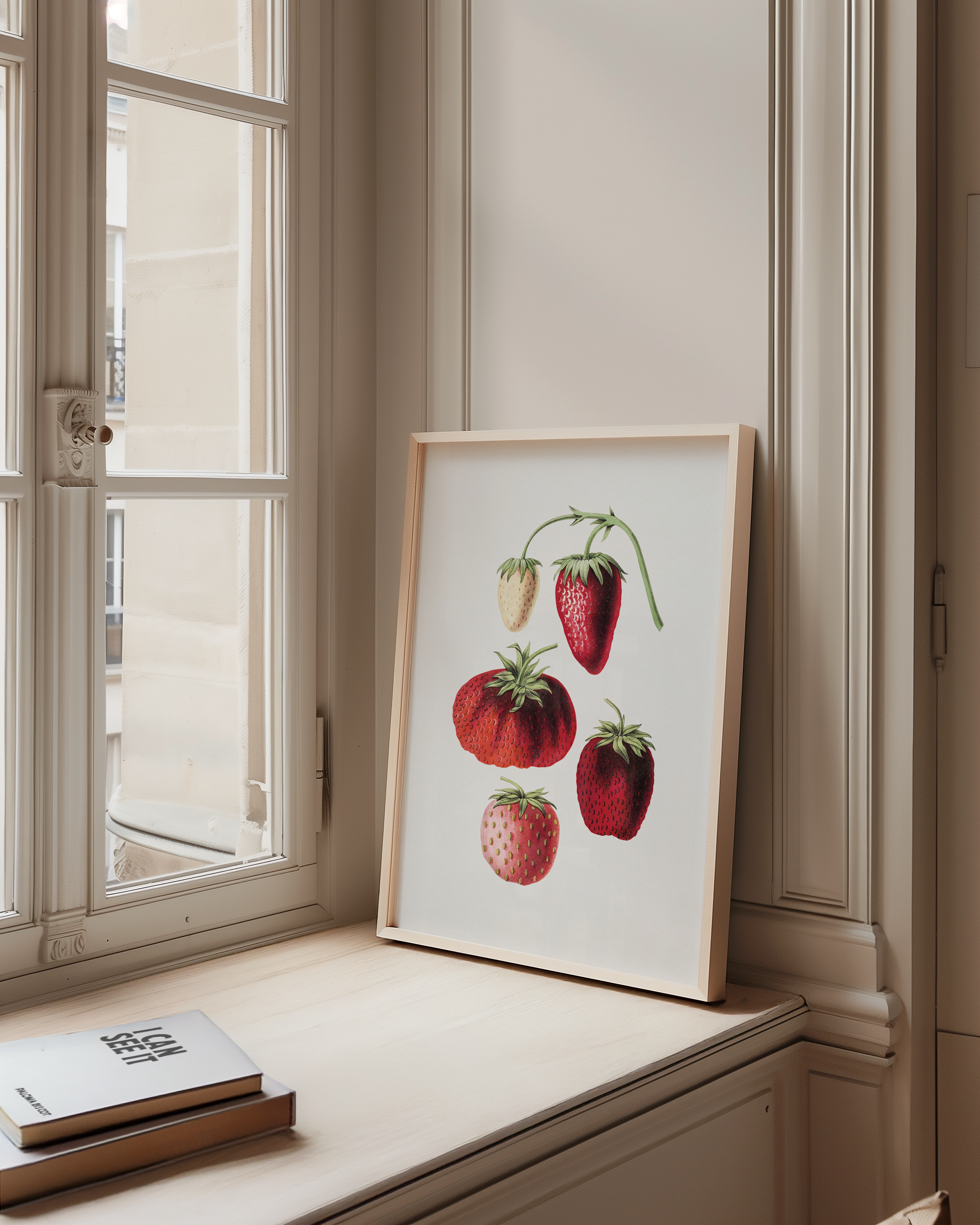 Bild på Hand drawn strawberry