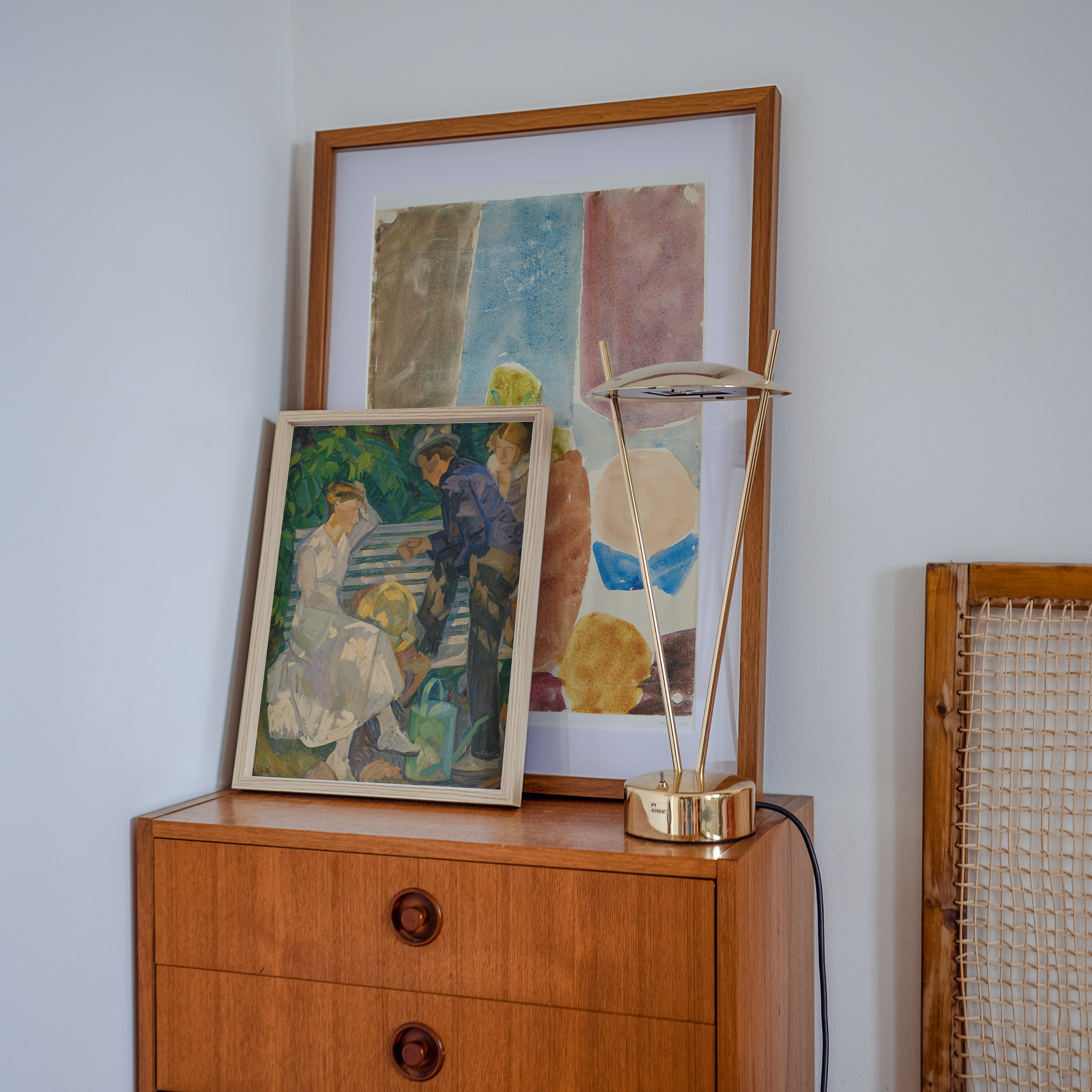 Bild på I præstens have. Christiansø