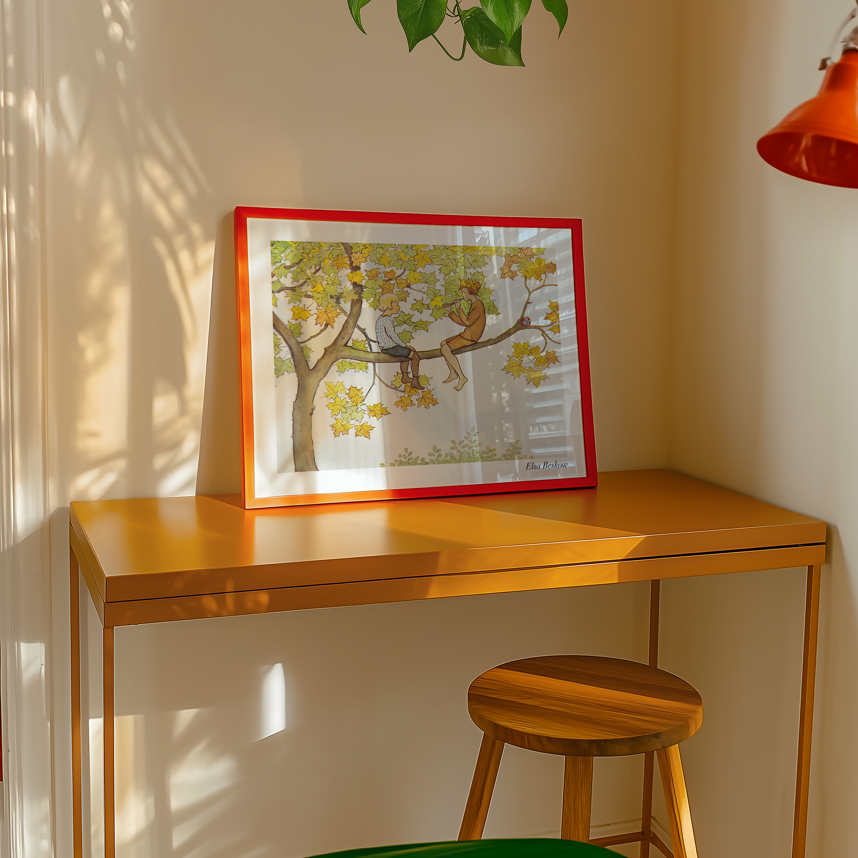 Bild på Lasse-liten i Trädgården - Spela vasspipa