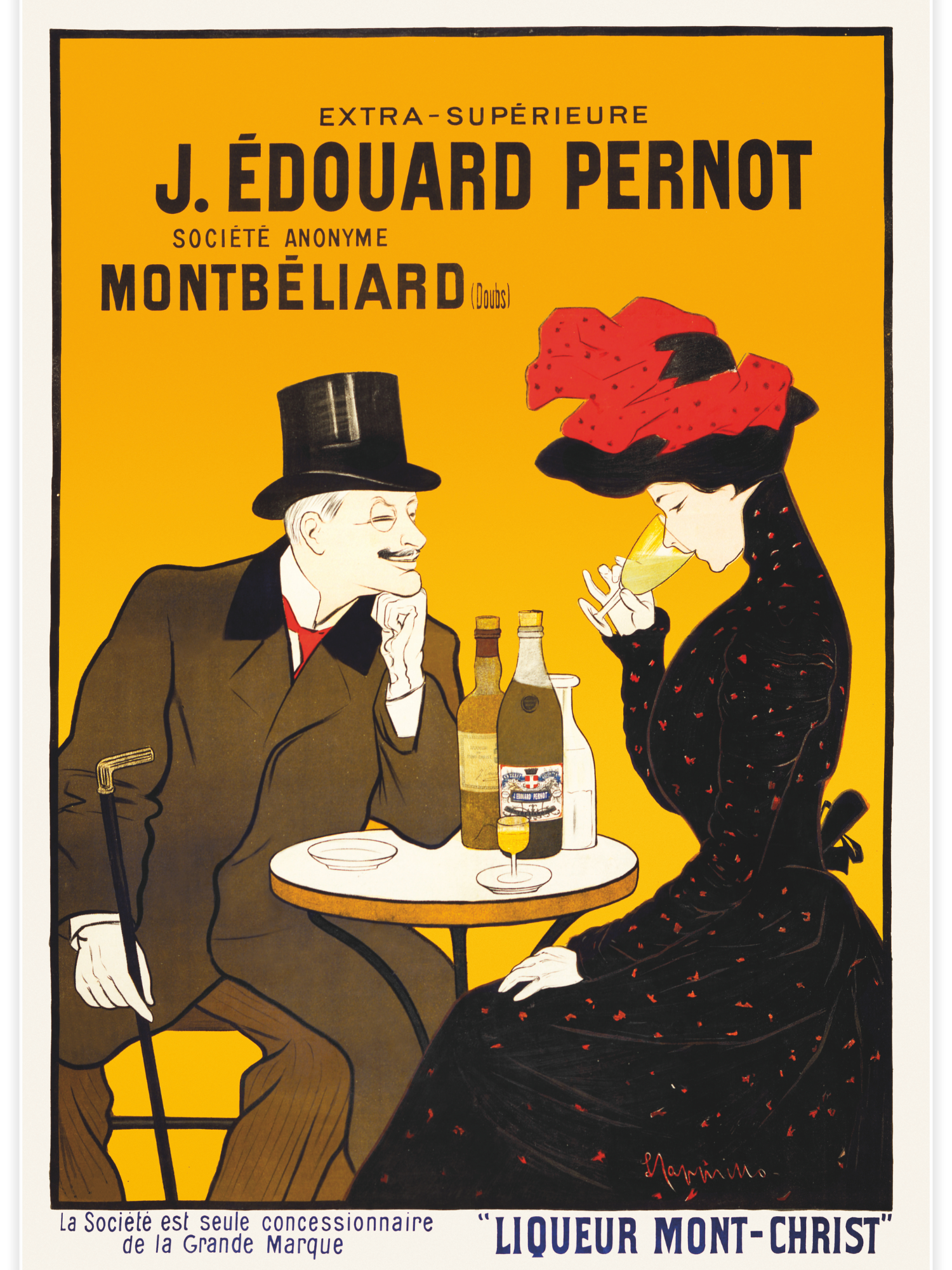 Man and woman at a cafe