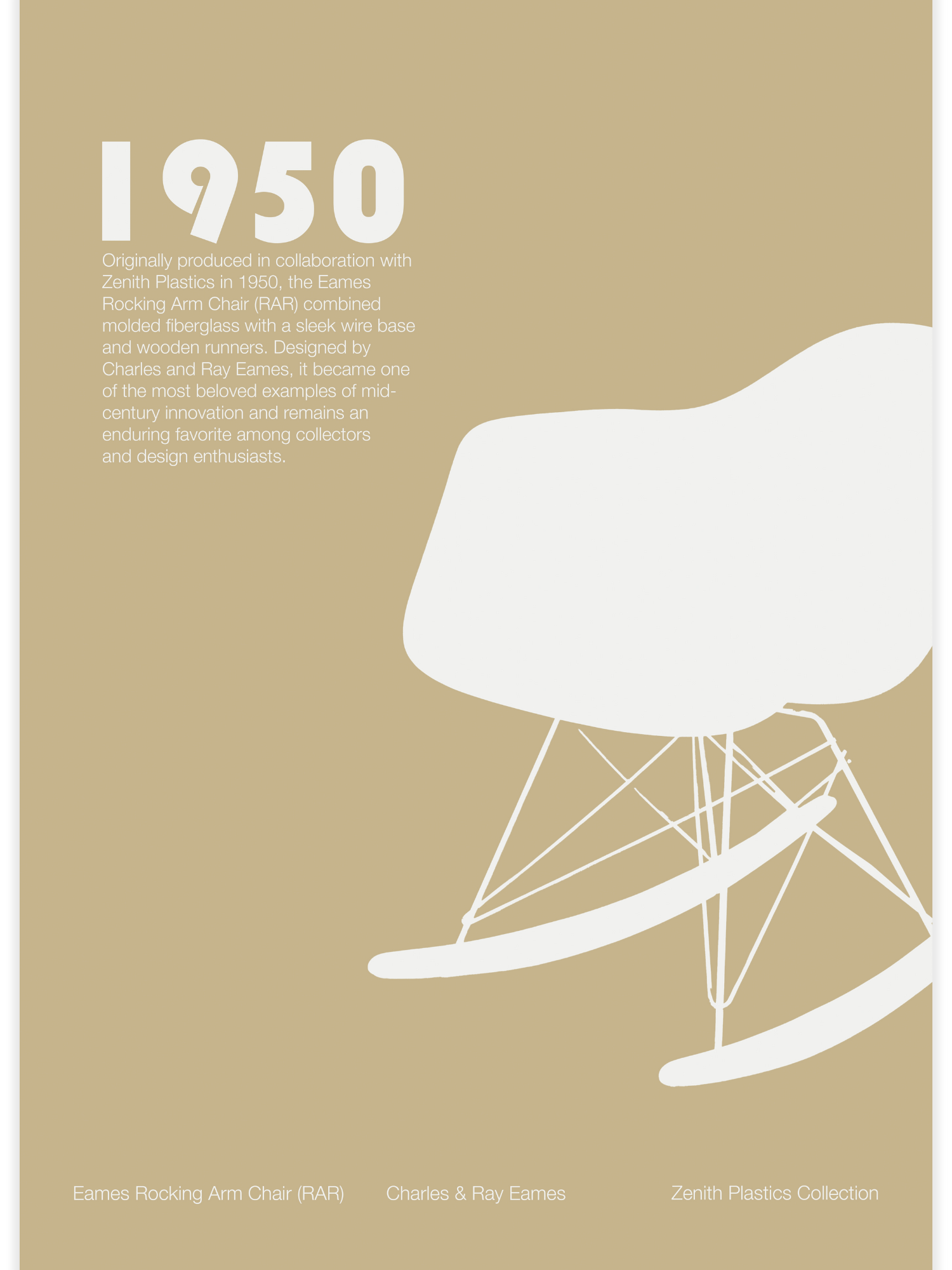 Eames Rocking Arm Chair