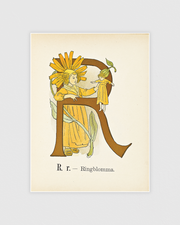 Prinsarnes blomsteralfabet - R