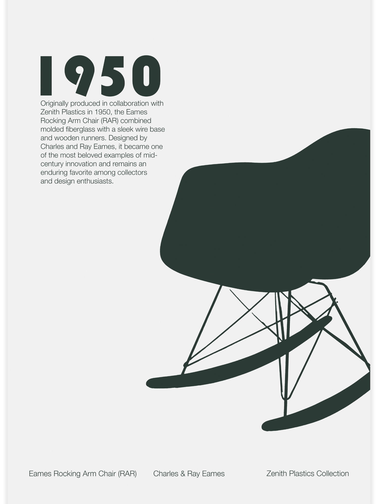 Eames Rocking Arm Chair