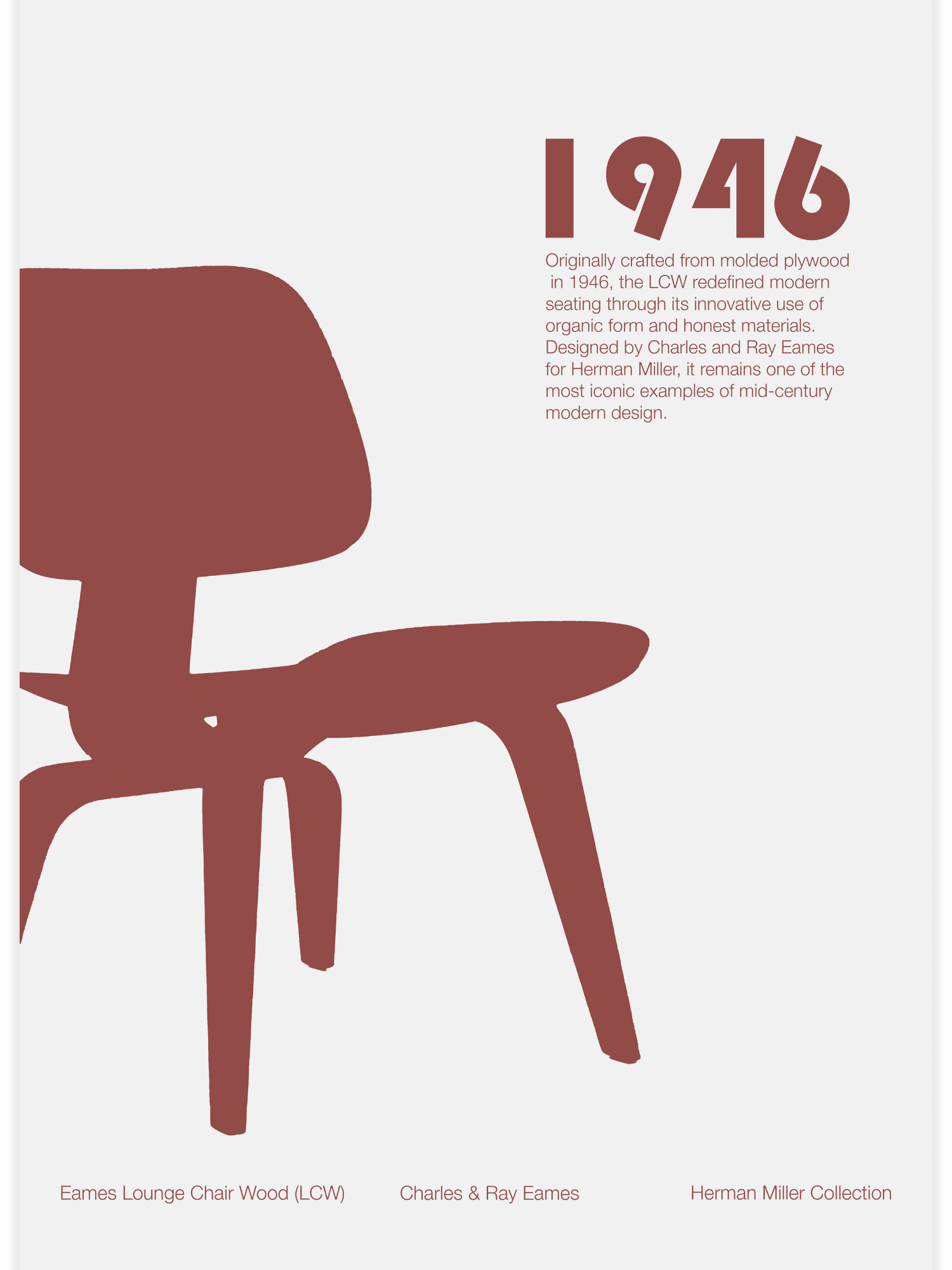 Eames Lounge Chair Wood