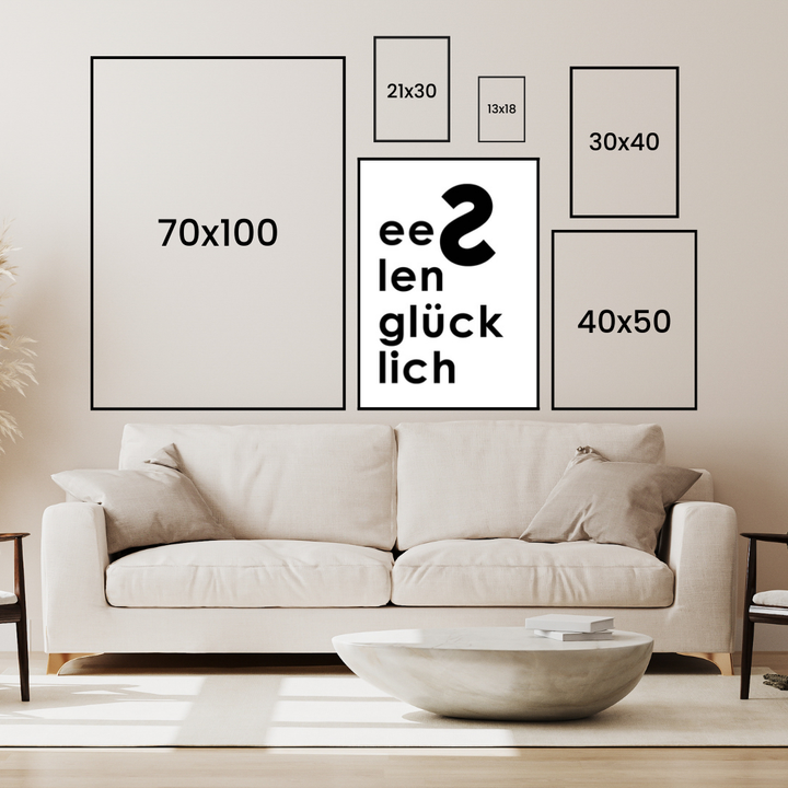 Seelenglücklich Poster