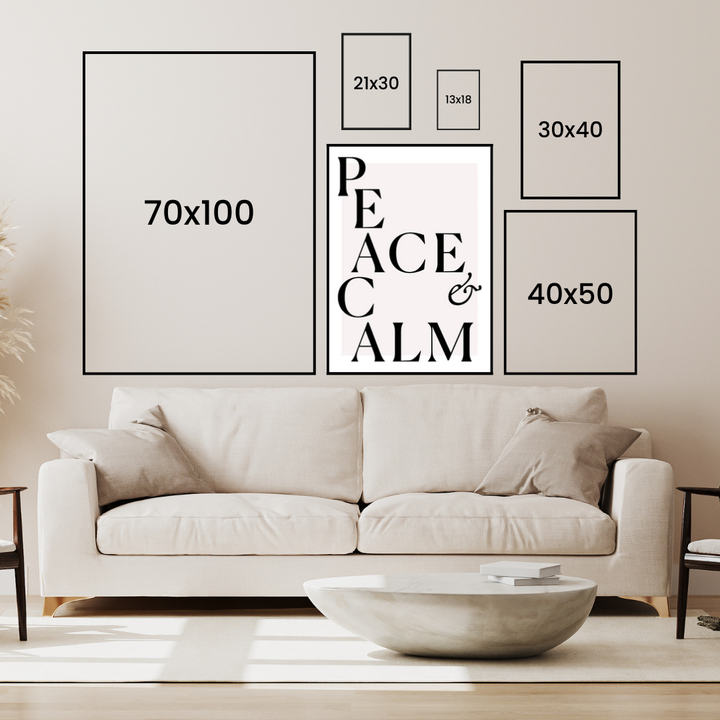 Peace & Calm Poster