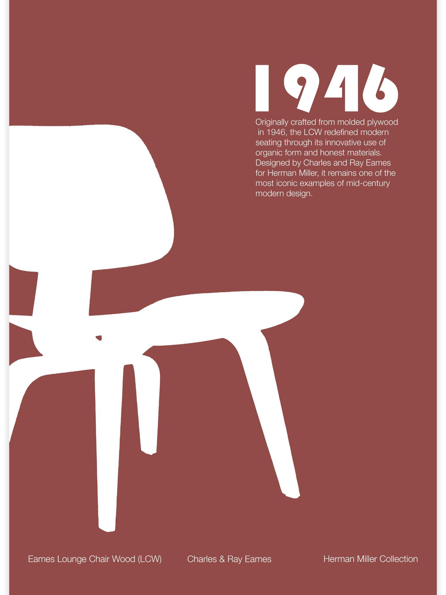 Eames Lounge Chair Wood