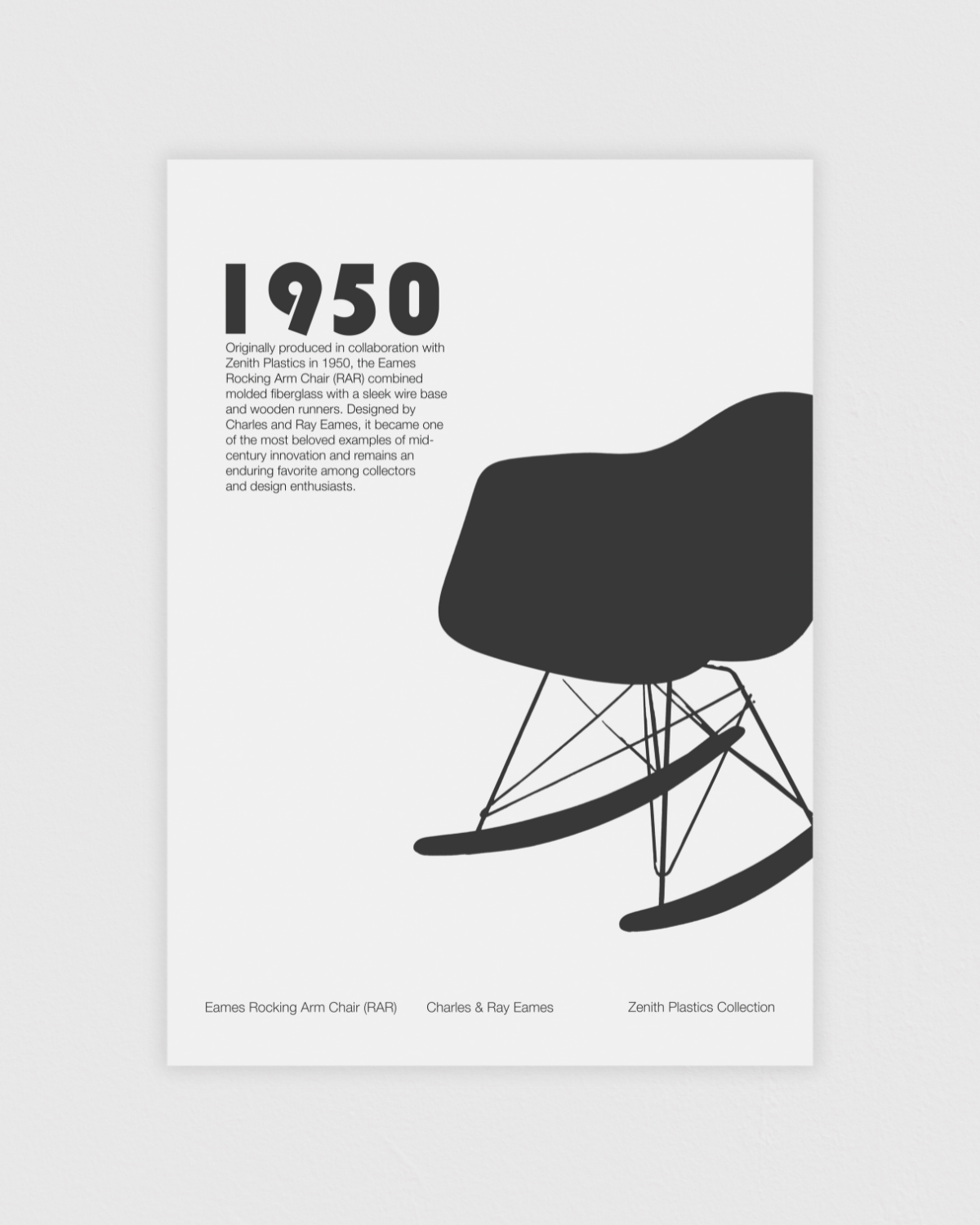Eames Rocking Arm Chair