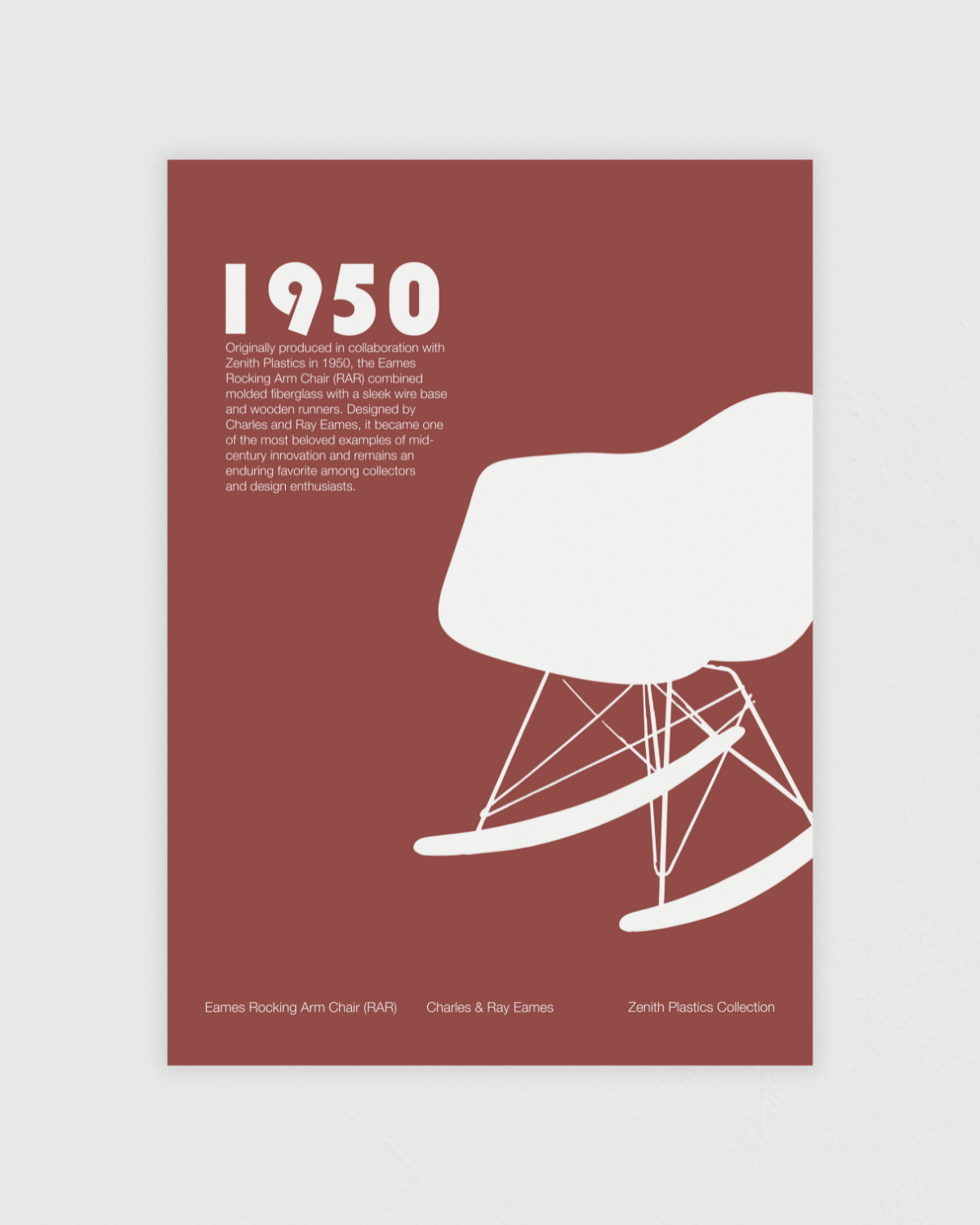 Eames Rocking Arm Chair